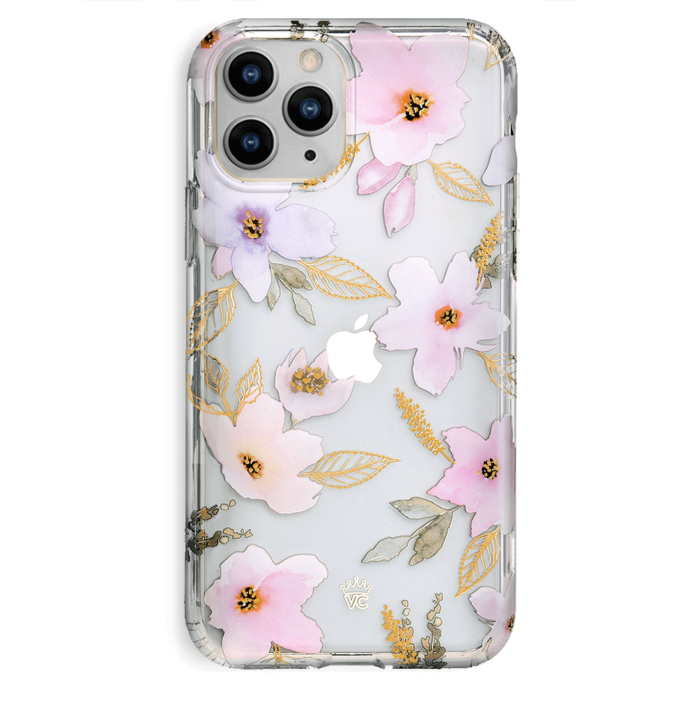 Magnolia Floral iPhone Case - Elegant Flower Design Protective Cover for iPhone 12/13/14/15 Pro Max - Perfect for Spring Outfits & Nature Lovers