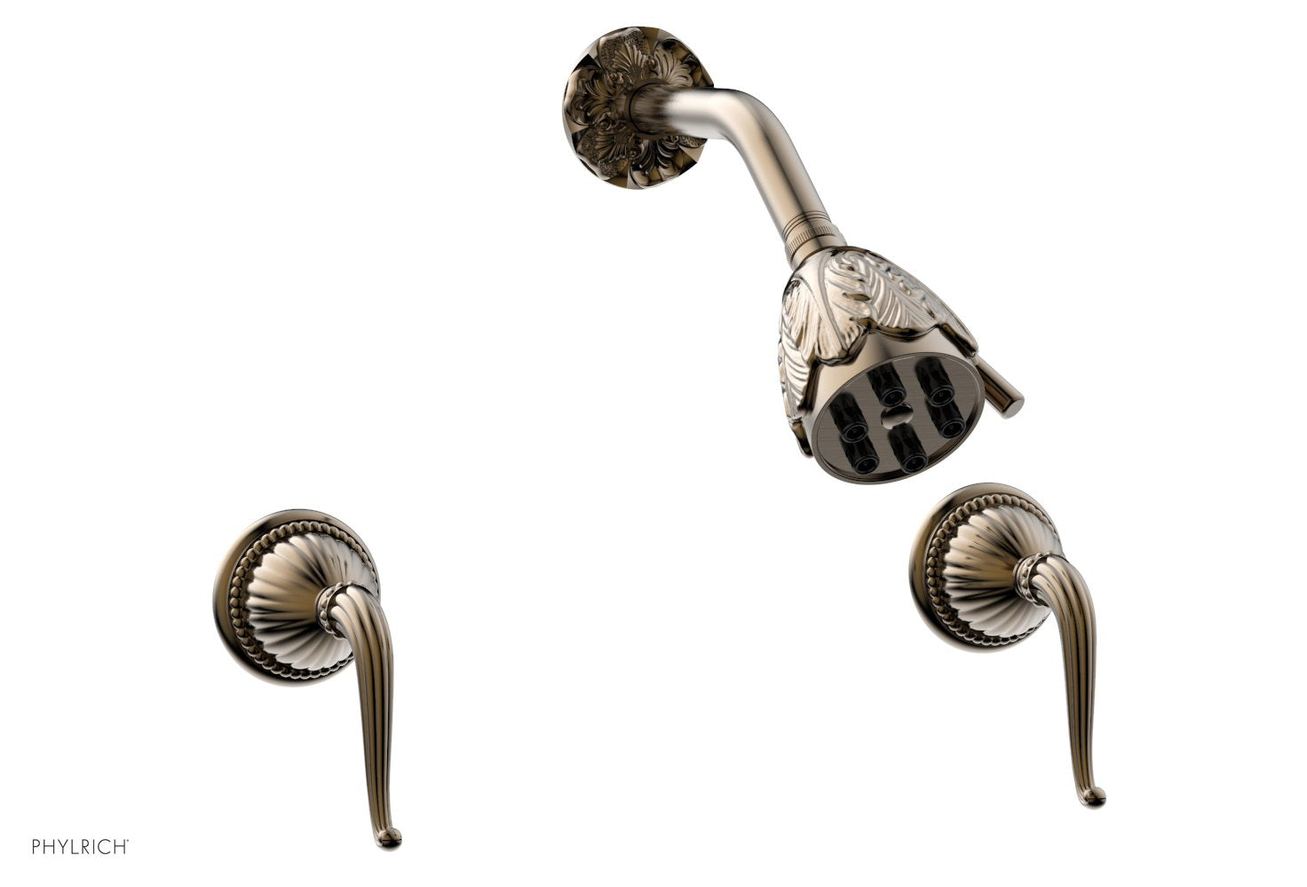 GEORGIAN & BARCELONA Two Handle Shower Faucet Set K3141 - Modern Bathroom Fixture for Shower and Bathtub Installation
