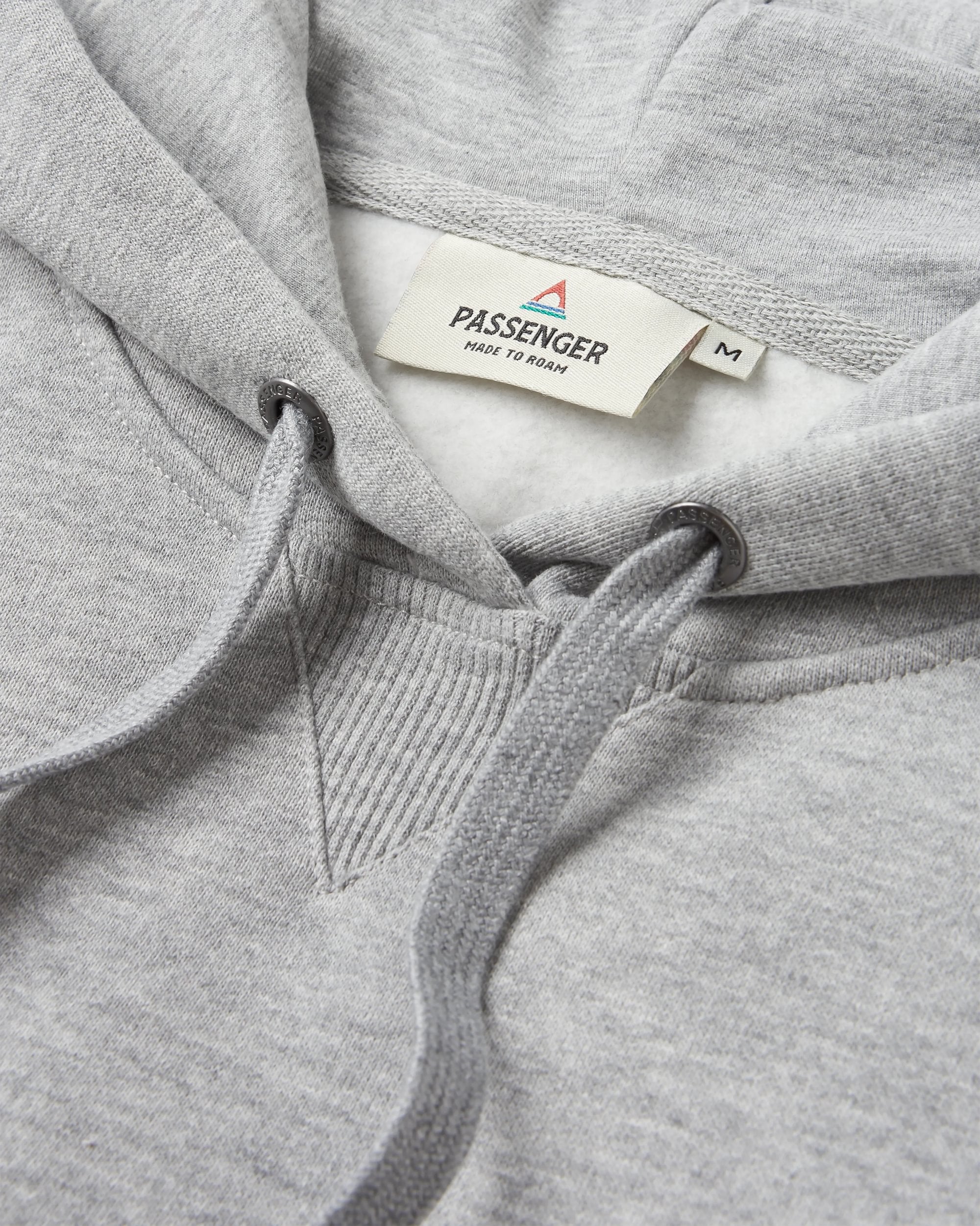 Made To Roam Hoodie - Premium Gray Marl Pullover for Men & Women | Comfortable Travel & Outdoor Adventure Sweatshirt