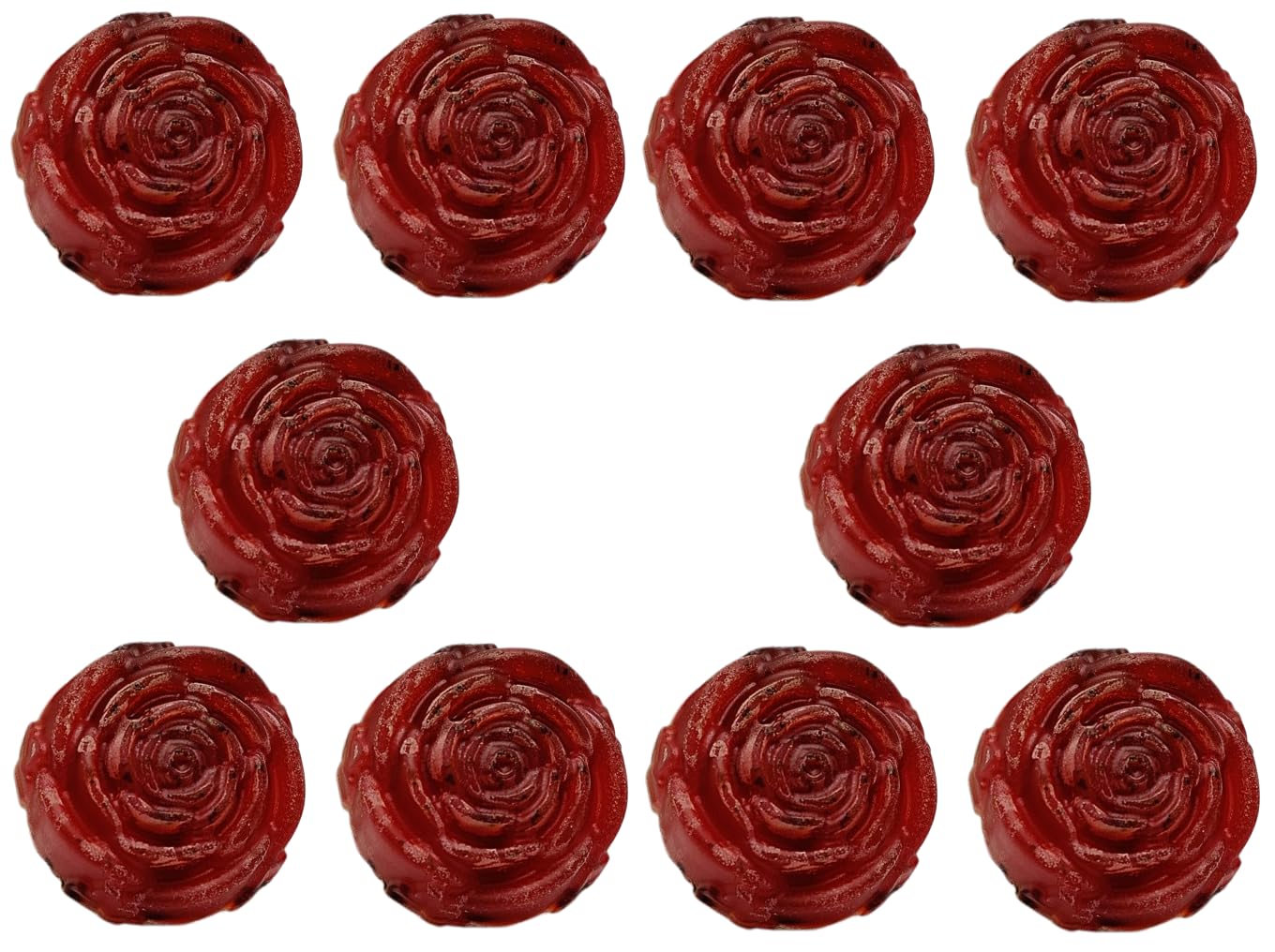 Divya Naturopathy Rose Petal Soap for Acne Treatment & Dark Circle Prevention | Moisturizing Bath Soap with Rose Essential Oil | Skin Nourishing & Spot Reduction | Pack of 10 | Perfect for Daily Skincare & Spa Relaxation