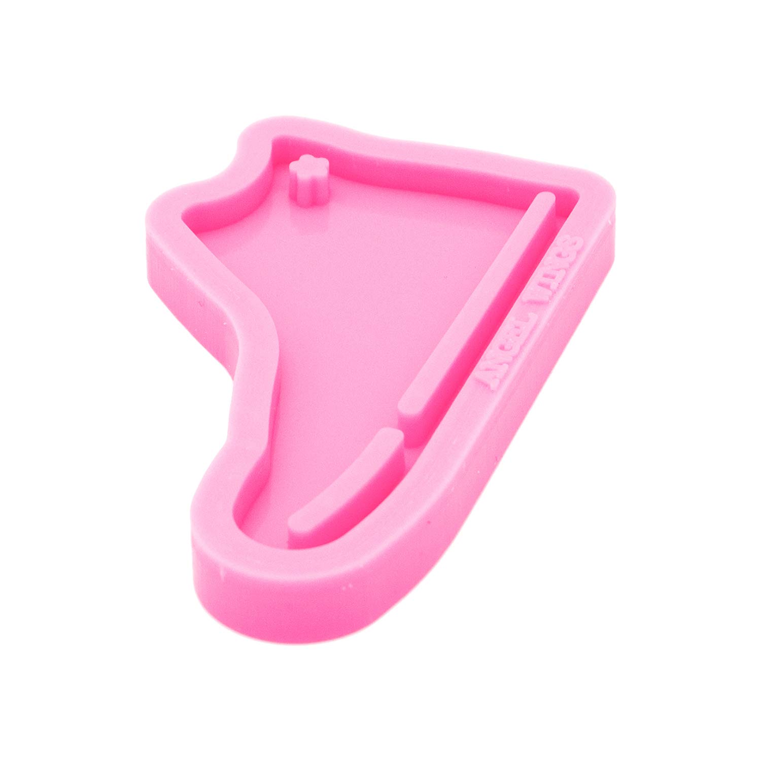 Shiny Angel Wings Silicone Molds for Resin Jewelry Making - DIY Epoxy Keychain, Pendant & Necklace Molds - Polymer Clay Craft Supplies for Handmade Jewelry - Perfect for Gifts, DIY Projects & Home Decor