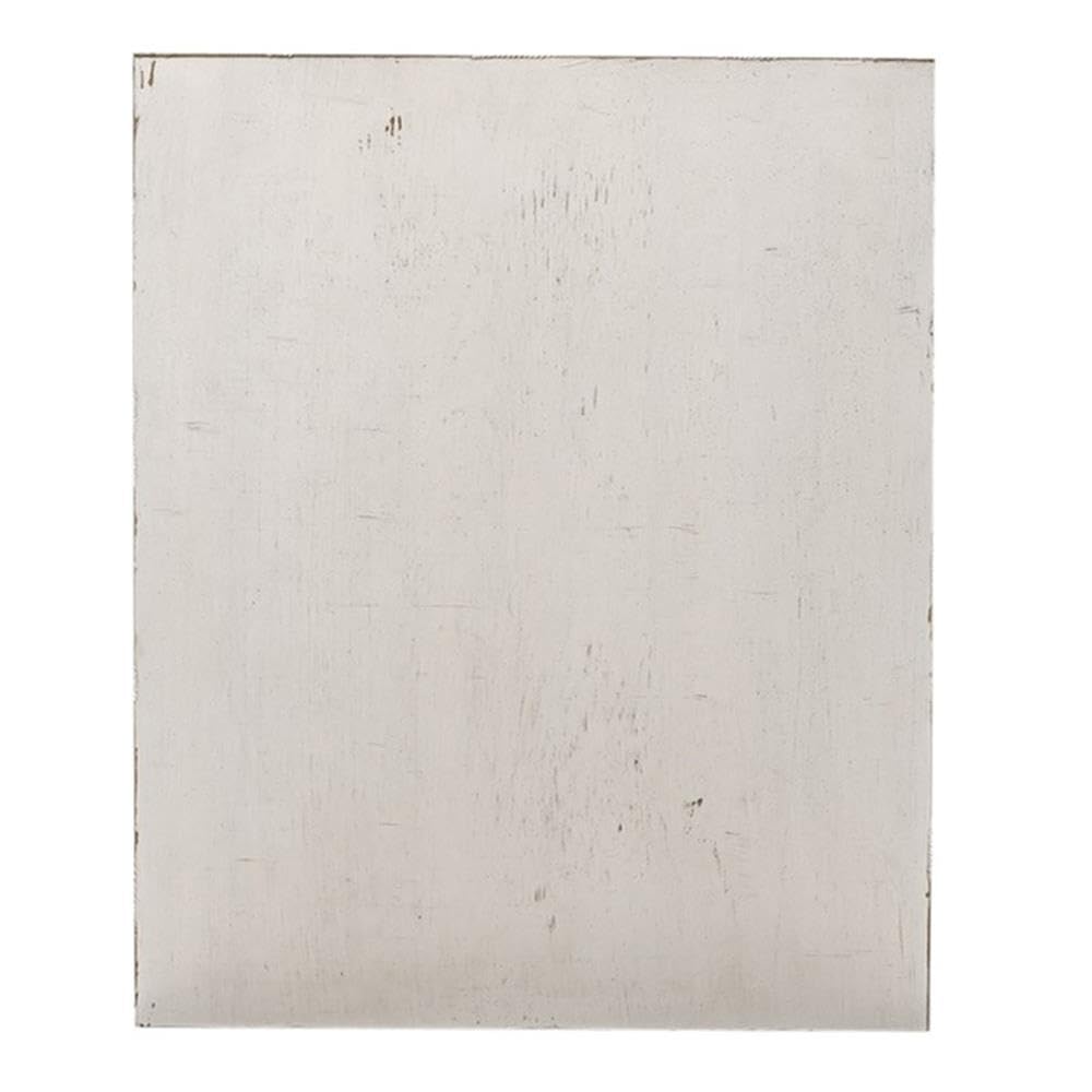 Modern Farmhouse White Drawer Side Table - Nightstand or Accent Table for Bedroom, Living Room & Office - Rustic Home Decor with Storage Drawer