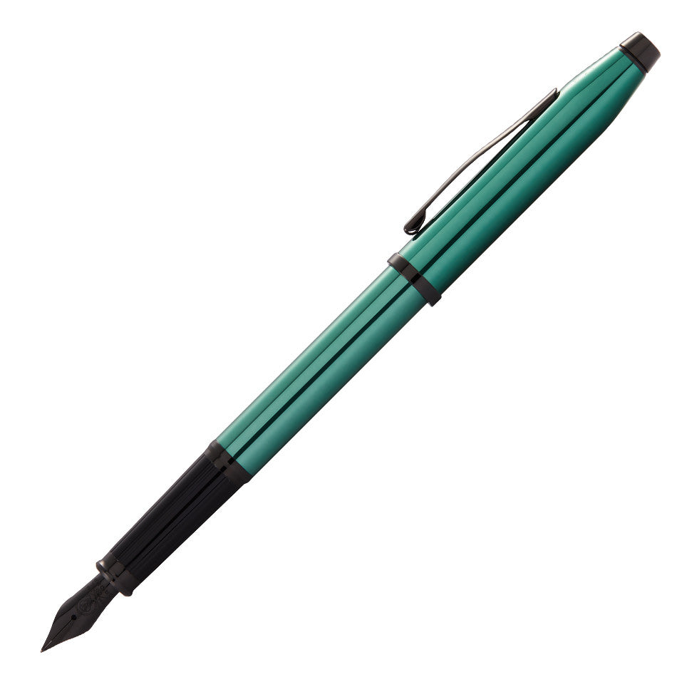 Cross Century II Fountain Pen - Premium Green Lacquer with Black Trim - Ideal for Writing, Gifting & Collecting - Perfect for Professionals, Students & Pen Enthusiasts