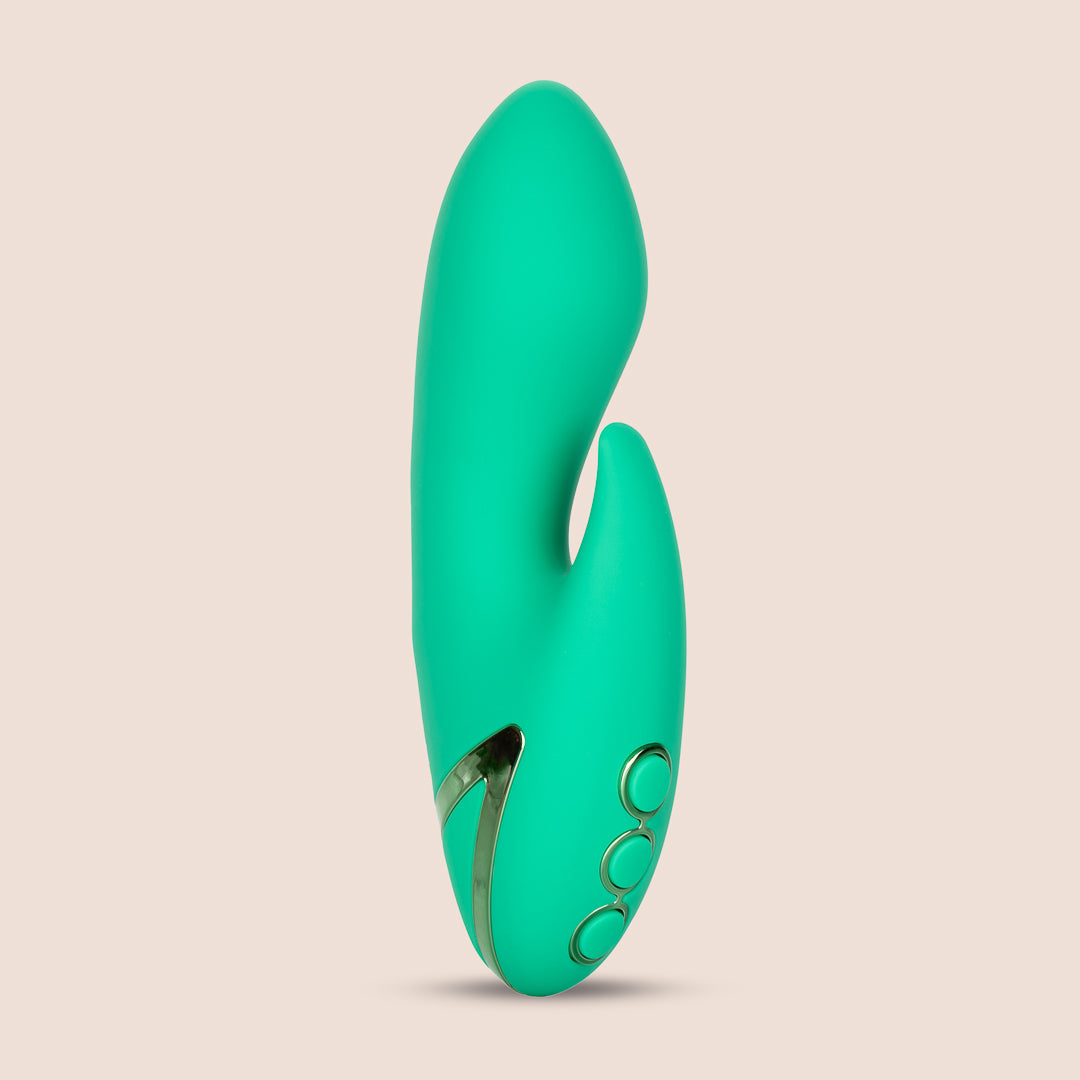 California Dreaming® Sierra Sensation Silicone Travel Size Rabbit Vibrator - Compact & Discreet for On-The-Go Pleasure, Perfect for Solo Play, Couples Travel & Adventure