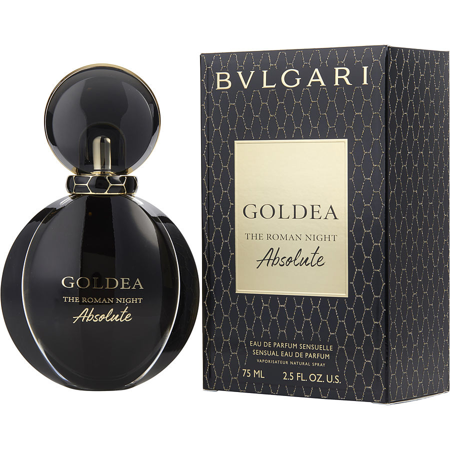 Bvlgari Goldea The Roman Night Absolute 75ML EDP Spray for Women - Luxurious Floral Oriental Perfume for Evening Wear & Special Occasions