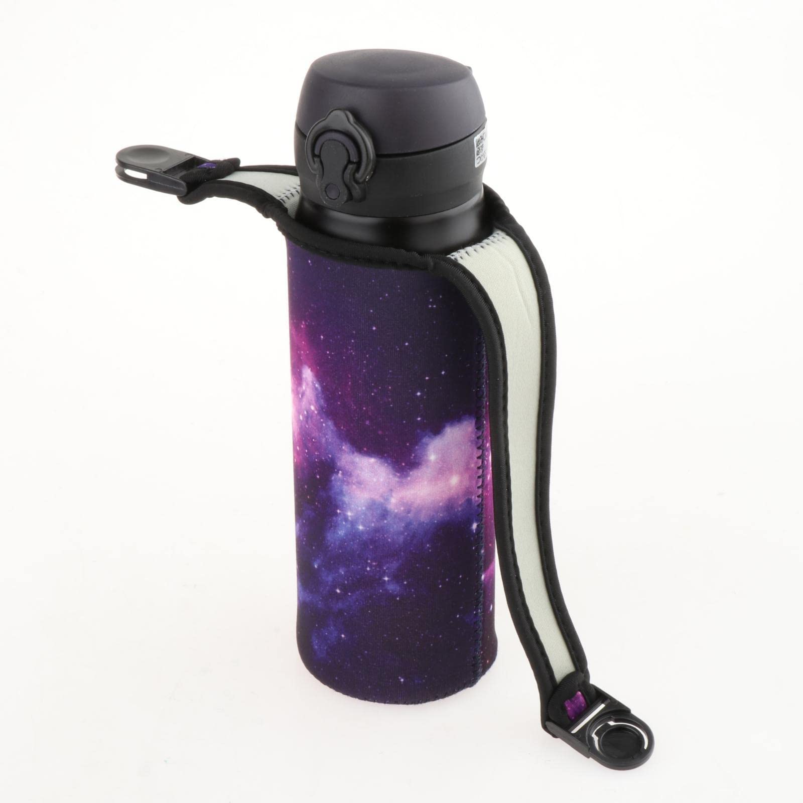 TTETTZ Insulated Neoprene Water Bottle Sleeve - Leakproof Dustproof Holder Bag for Hiking, Walking, Picnic & Outdoor Activities - Fits Most Standard Bottles (16oz-32oz)