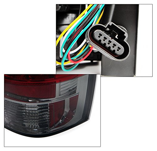 Smoked Altezza Tail Lights for Chevy/GMC Suburban Tahoe Yukon Denali - LED Brake Lamps - Upgrade Your Ride for Night Driving & Custom Look