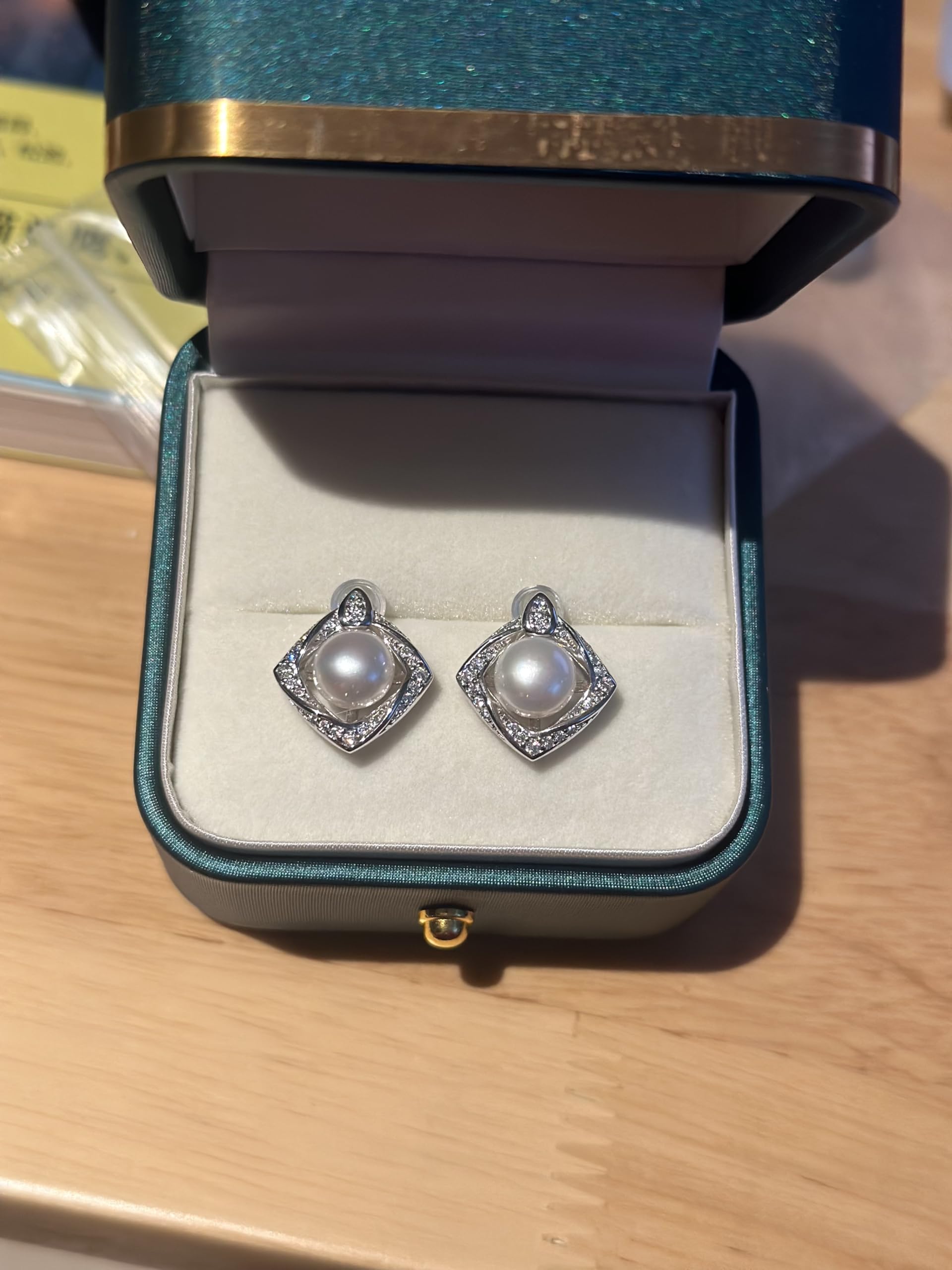 Pearl Earrings for Women - Elegant Mother's Day, Christmas, Anniversary, Birthday & Valentine's Day Gifts for Wife, Mom & Her | Fine Jewelry for Special Occasions & Everyday Wear