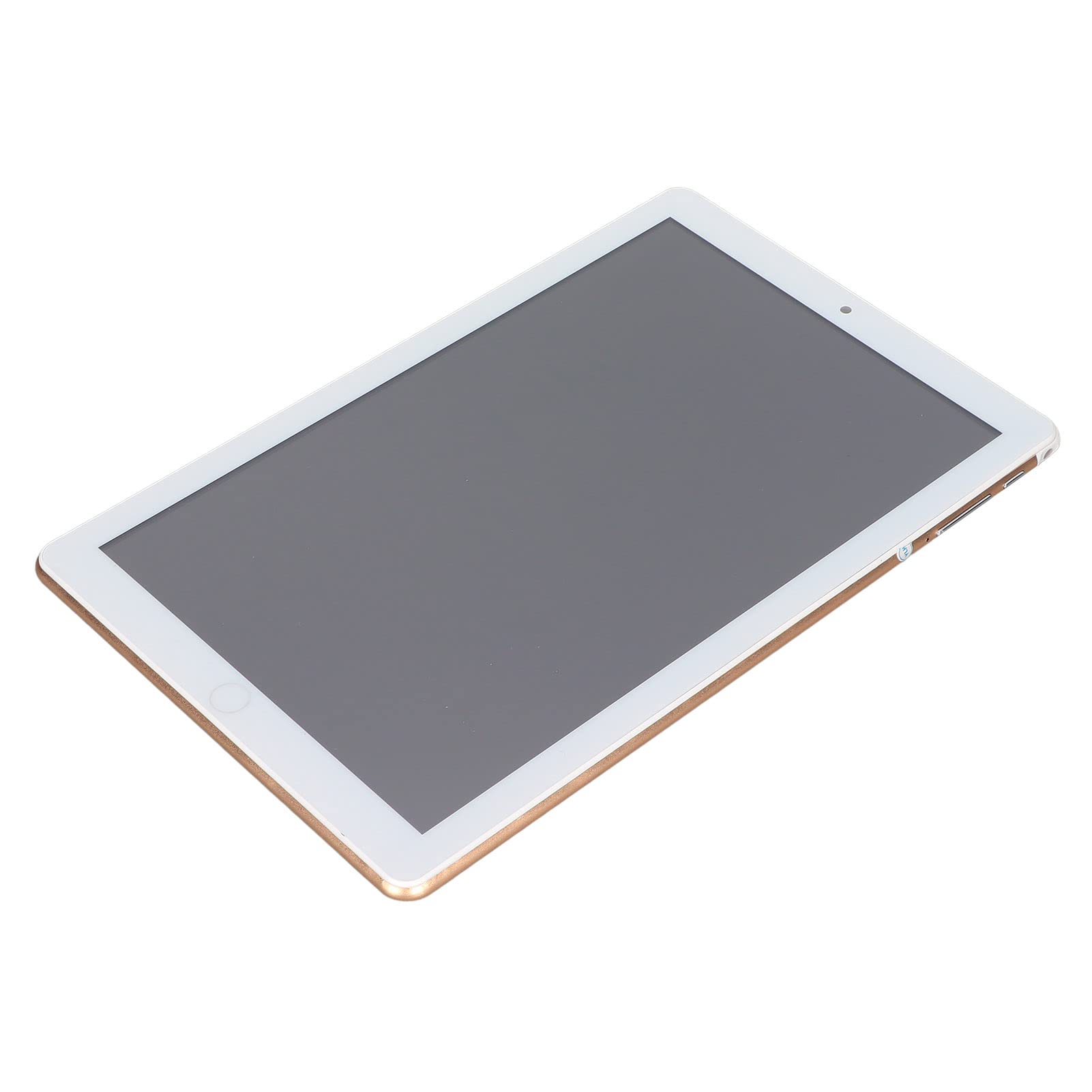 ASHATA 10.1 Inch Android Tablet - Octa Core Processor, 1GB RAM 16GB Storage, Dual SIM & TF Card Slots, WiFi FM OTG USB Type-C (Gold) - Perfect for Home Entertainment, Online Learning & Business Travel
