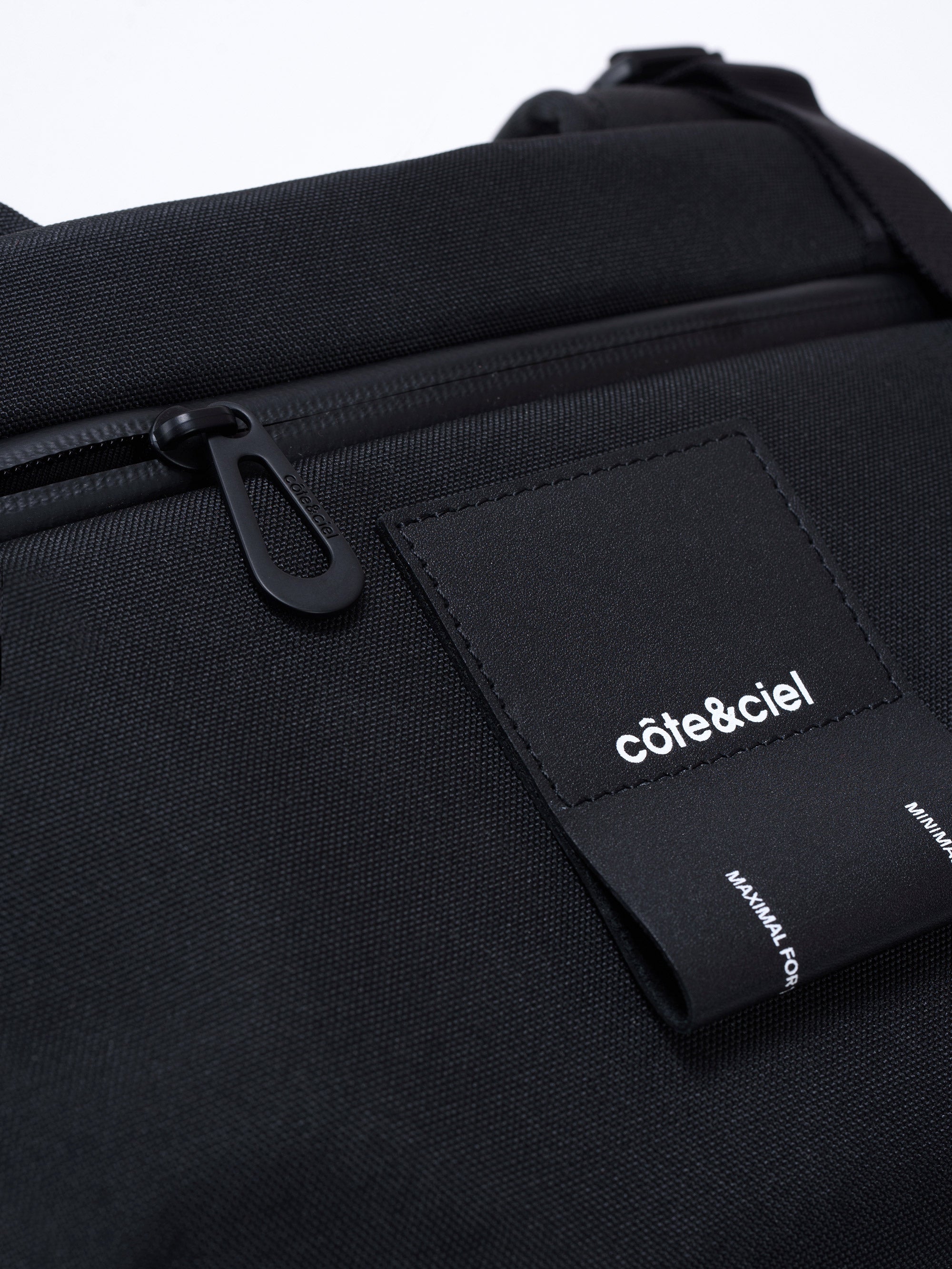 Cote & Ciel Saru Ecoyarn Backpack - Sustainable Laptop Backpack for Work & Travel - Water-Resistant Eco-Friendly Daypack for Commuters & Digital Nomads