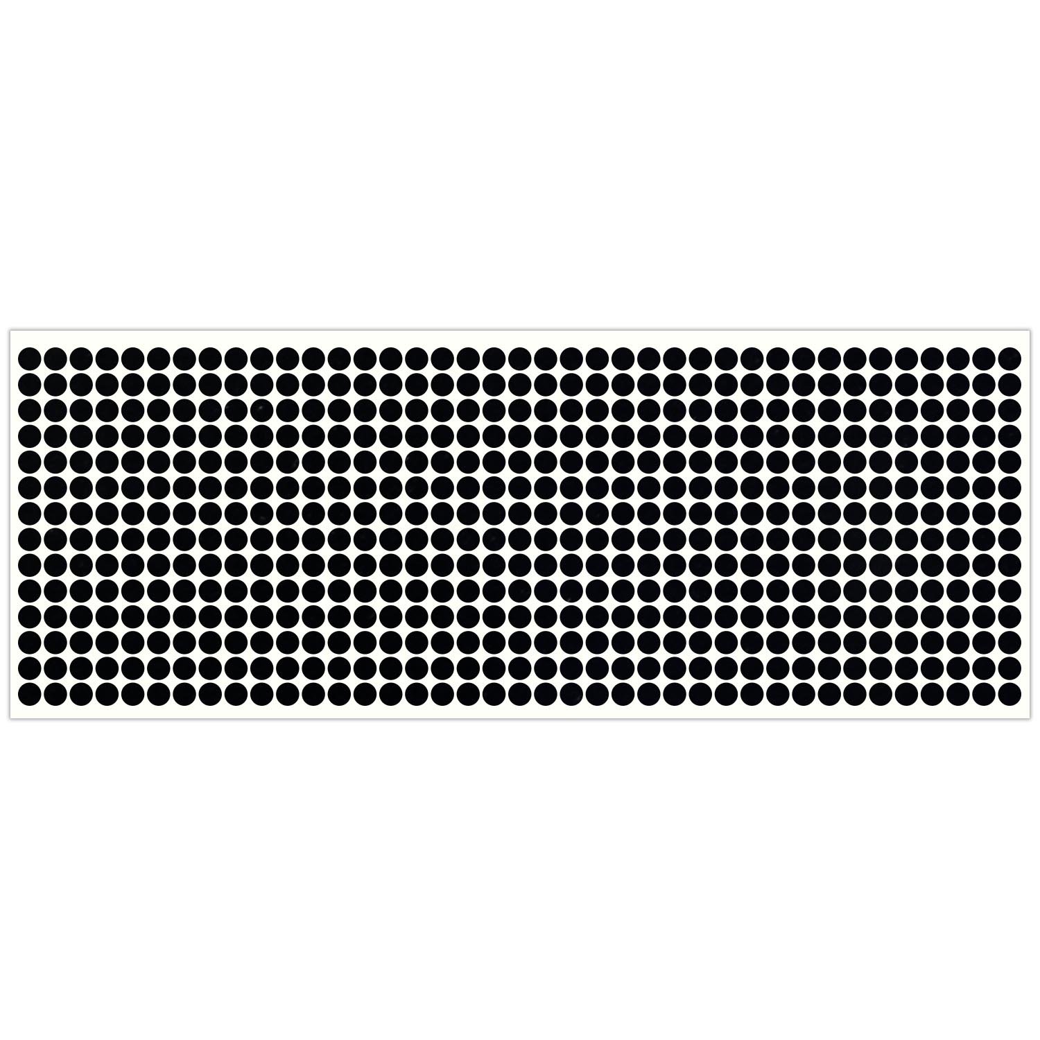 LiteMark 546-Pack Reflective 0.25 Inch Dot Stickers for Golf Balls - High Visibility Decals for High-Speed Camera Detection | Perfect for Golf Swing Analysis, Sports Training & Motion Tracking