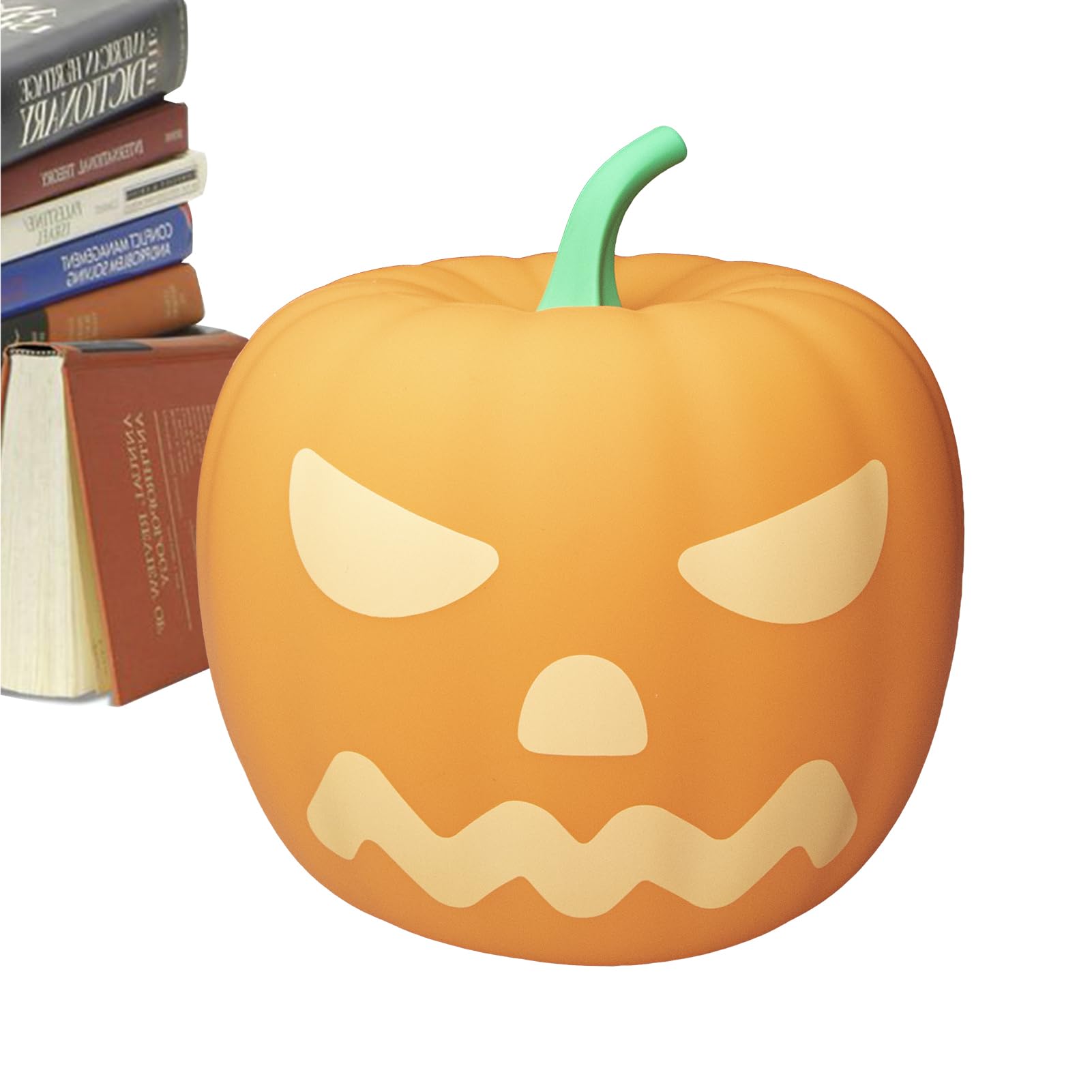 Halloween Themed Silicone Tap Night Light with Motion Sensor - Dimmable Bedside Lamp for Kids & Adults, Perfect for Bedroom Decor, Nursery, Bathroom, and Hallway Nightlight Use