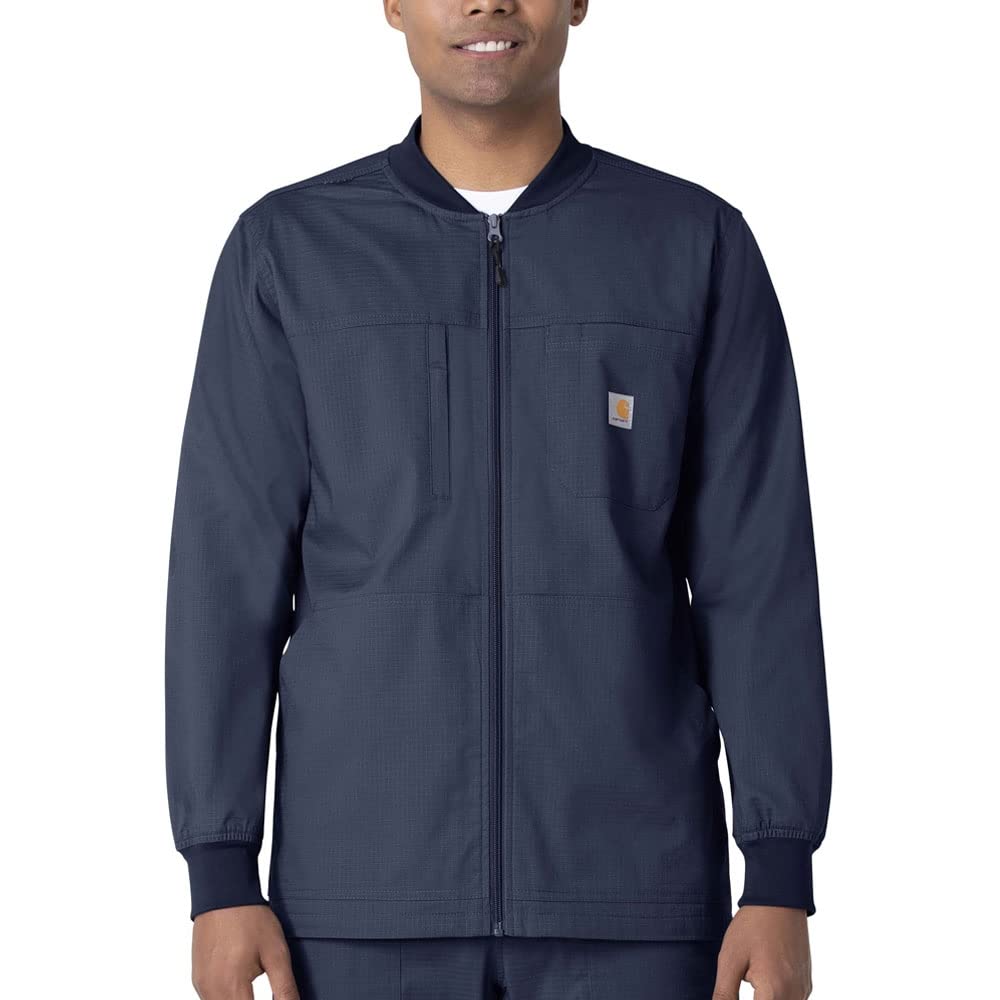 Carhartt Men's Utility WarmUp Jacket - Heavy Duty Work Jacket for Cold Weather - Ideal for Construction, Outdoor Work & Winter Activities