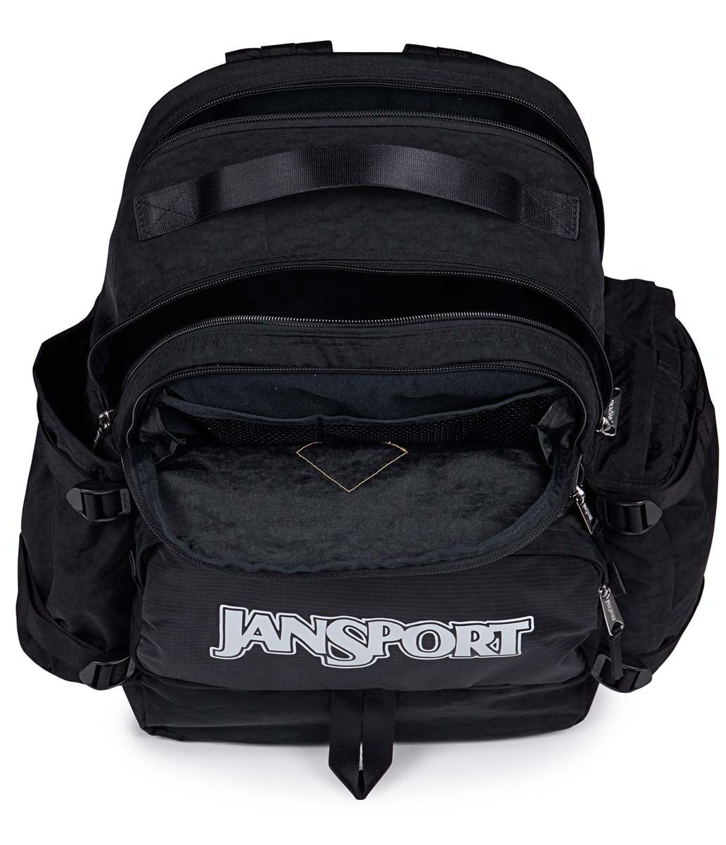 JanSport Seattle Pack Backpack - Durable & Lightweight Black Daypack for School, Travel & Outdoor Adventures