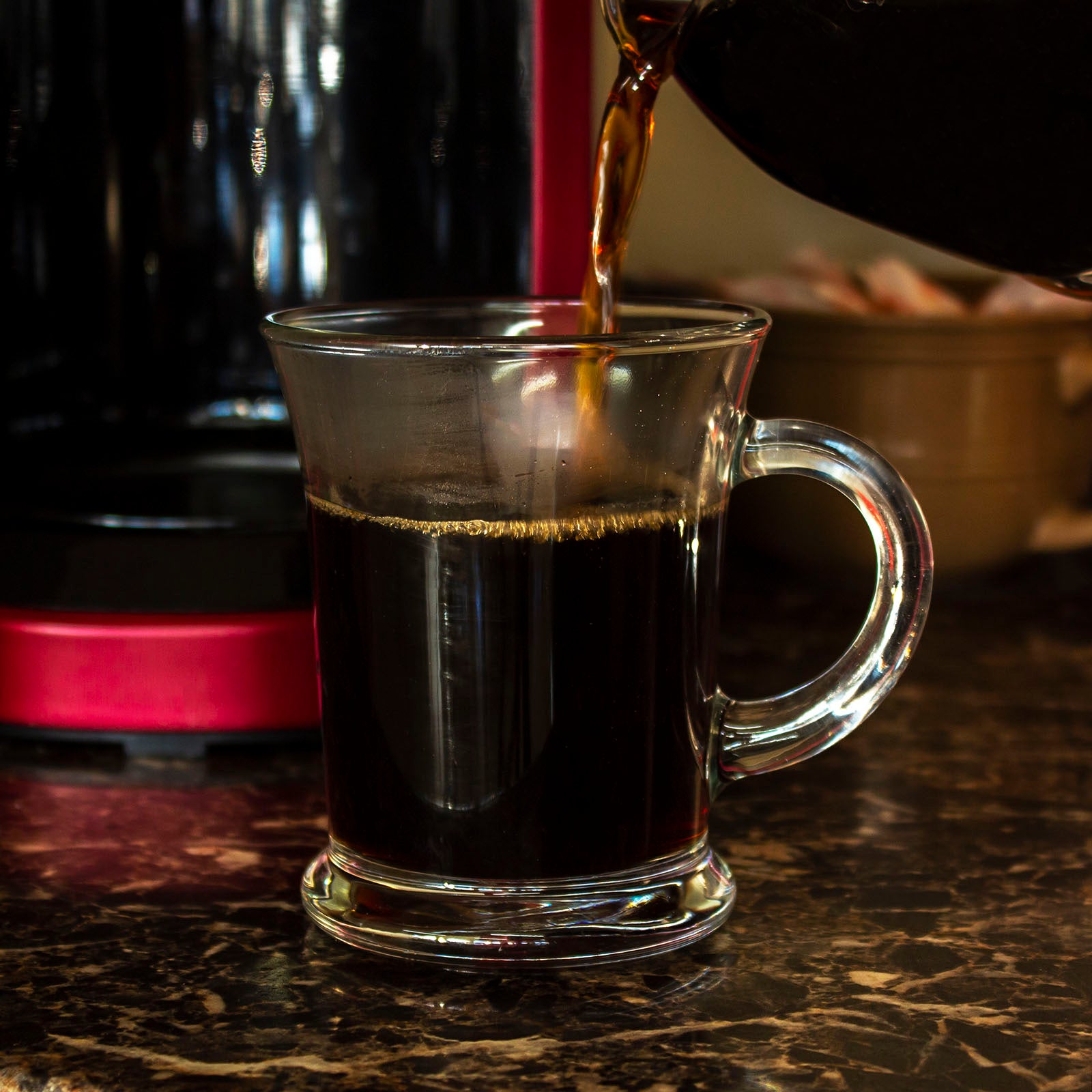 BarConic® 14oz Glass Coffee Cup - Insulated, Durable & Stylish for Hot & Cold Beverages - Perfect for Home, Office, or Cafe Use
