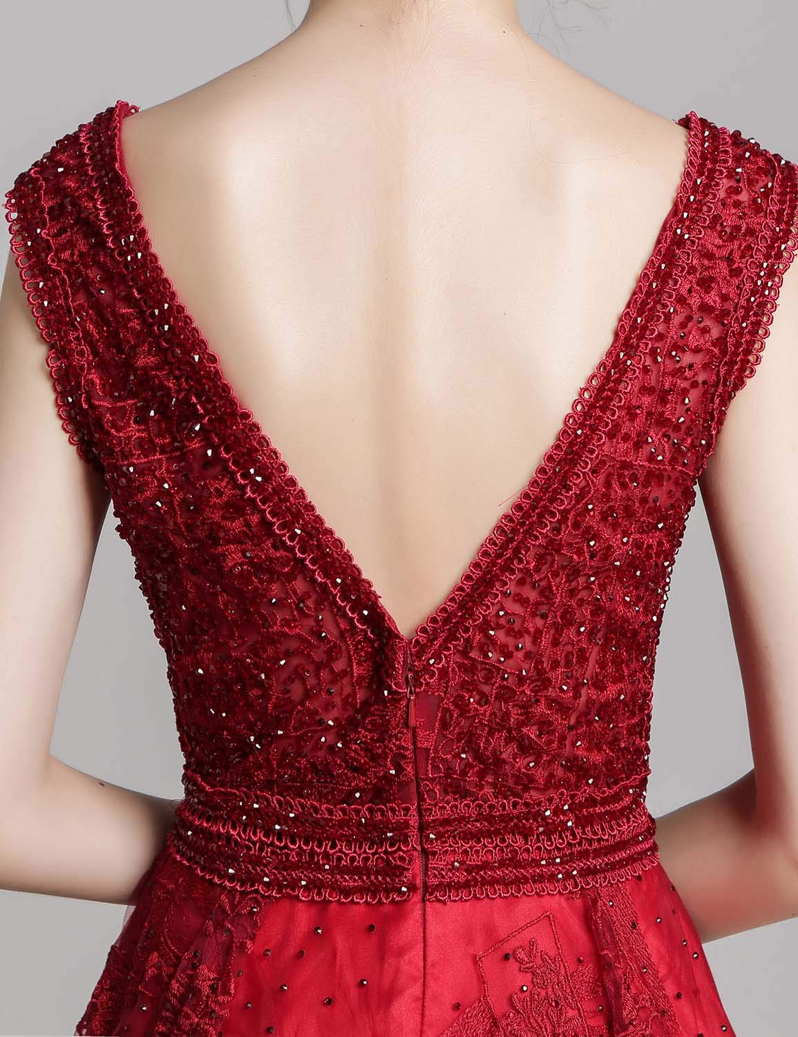 Elegant A-Line Long Prom Dress for Women 2024 | Belle House Formal Evening Gown for Parties, Dances & Special Occasions