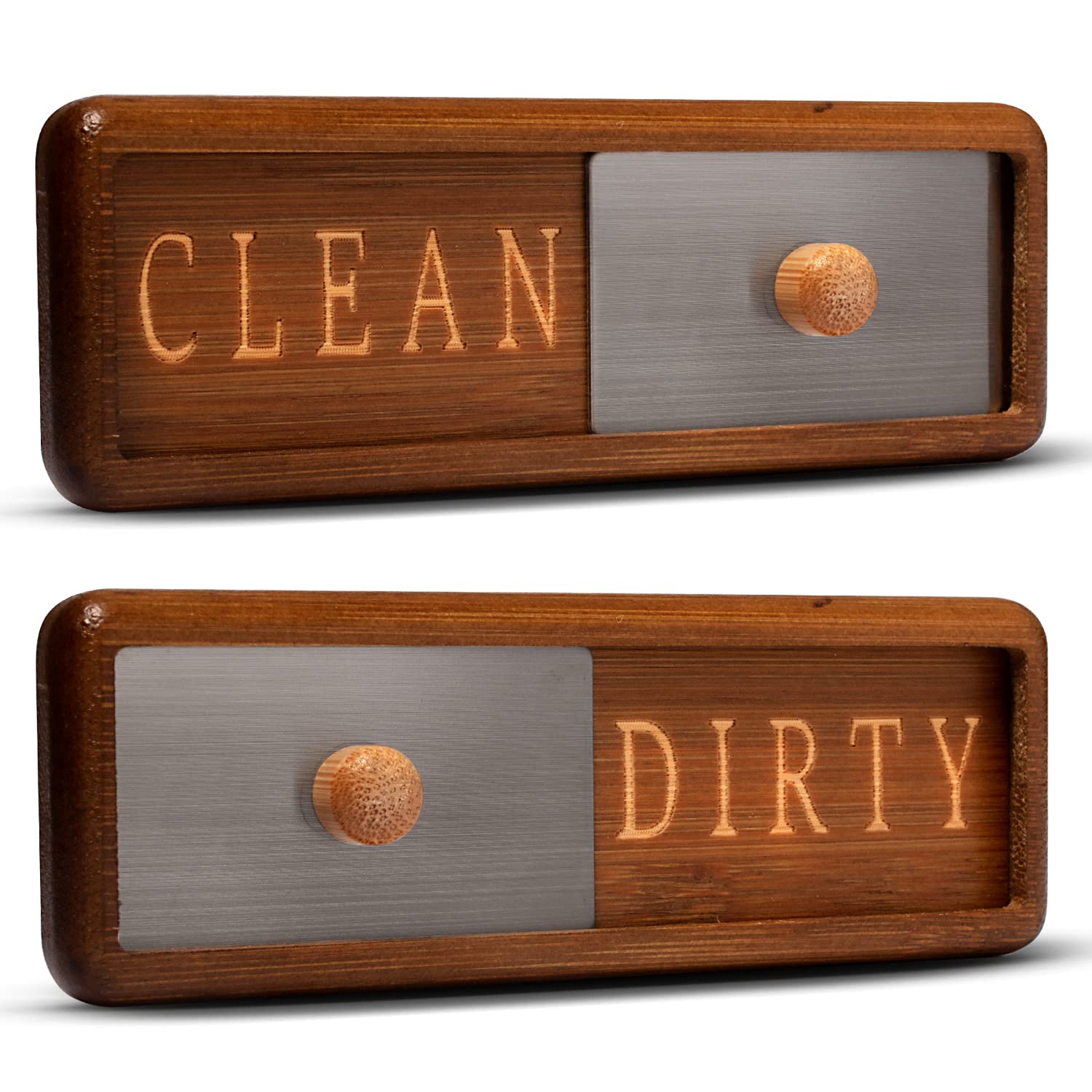 TEYGA Dishwasher Magnet Sign - Clean/Dirty Indicator for Kitchen, Dishwasher Status Marker for Home & Office Use