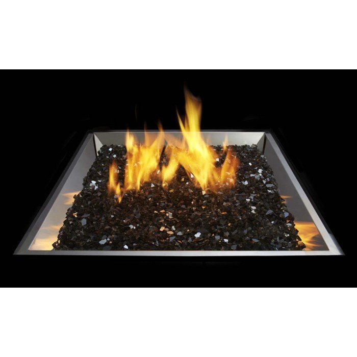 Napoleon St. Tropez Square Patio Flame Table - Outdoor Propane Fire Pit Table for Deck, Backyard, and Garden - Perfect for Entertaining and Relaxing