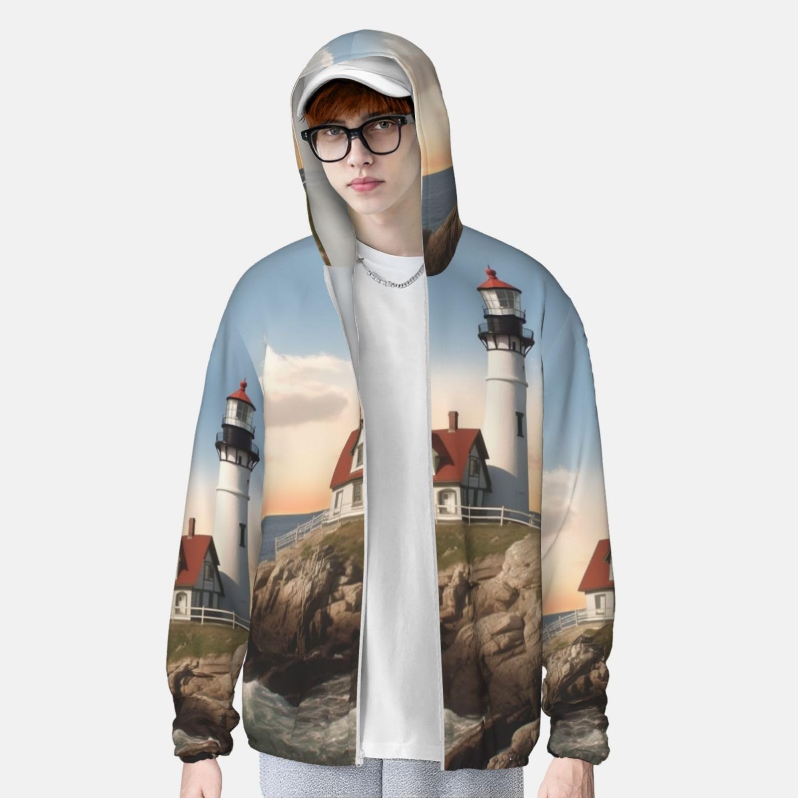 Women's UPF 50+ Sun Protection Hoodie - Lightweight Long Sleeve Shirt for Outdoor Activities