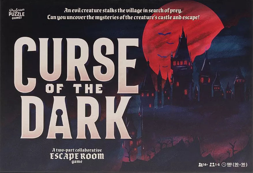 Curse of the Dark - Gothic Horror Board Game for Adults | Mystery Strategy Game Night | Perfect for Halloween Parties & Game Nights with Friends