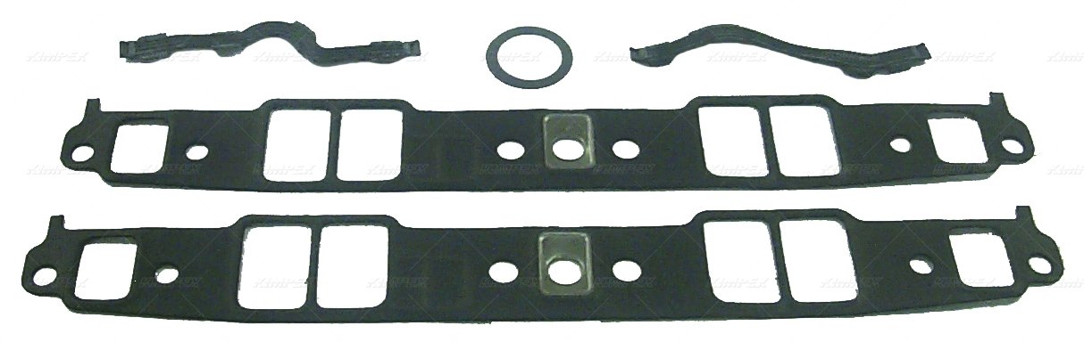 Marine Intake Manifold Gasket Set for Boating - Replaces OMC 985630, Mercury 27-17145 - Perfect for Marine Engine Repair