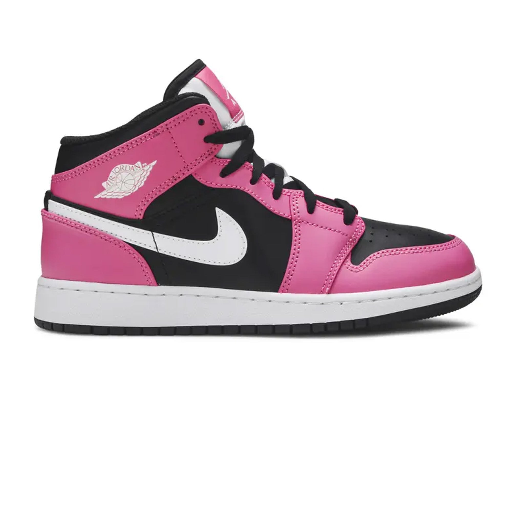 Air Jordan 1 Mid 'Pinksicle' Basketball Shoes - Men's Retro High-Top Sneakers for Streetwear & Casual Fashion | Perfect for Urban Style, Gym Wear & Everyday Comfort
