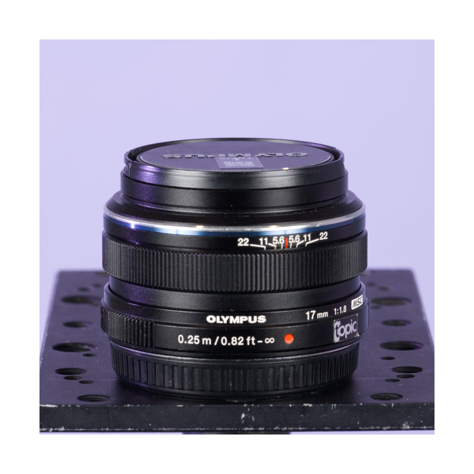 Olympus M.Zuiko Digital 17mm f/1.8 Lens (Black) - Fast Prime Lens for Micro Four Thirds Cameras - Perfect for Low Light Photography, Portraits & Street Shooting