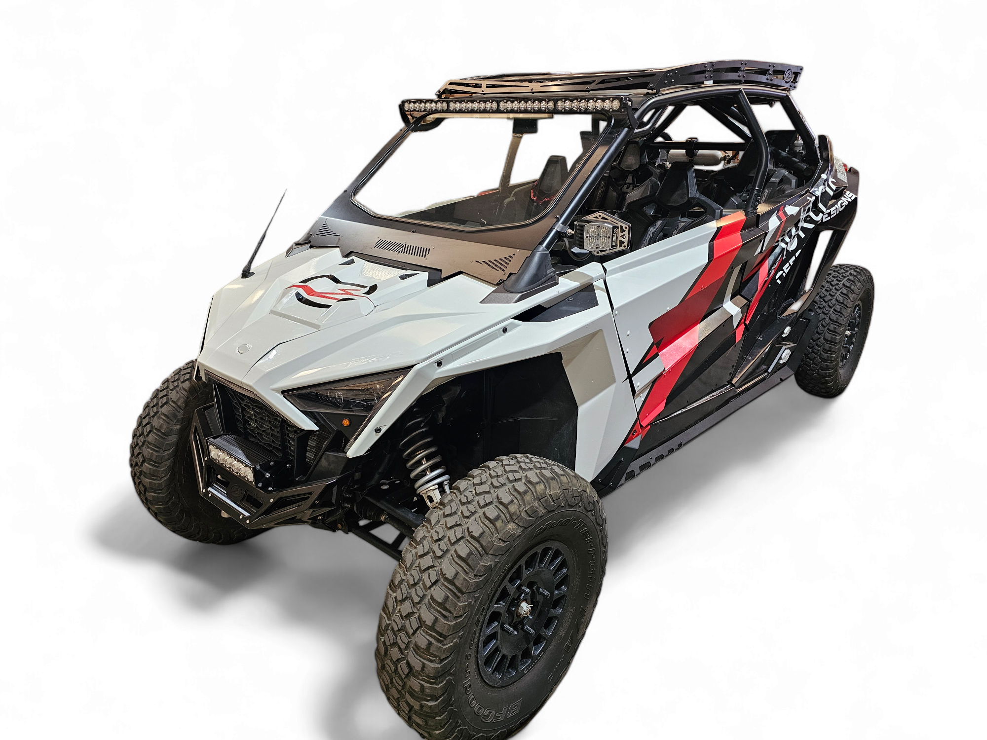 Polaris RZR Pro XP Pro R Turbo R 4-Seat Rock Guards - Heavy Duty Volt Series RKS610010 for Off-Road Protection (2020-2025 Models) | Perfect for Trail Riding & Rocky Terrain Adventures