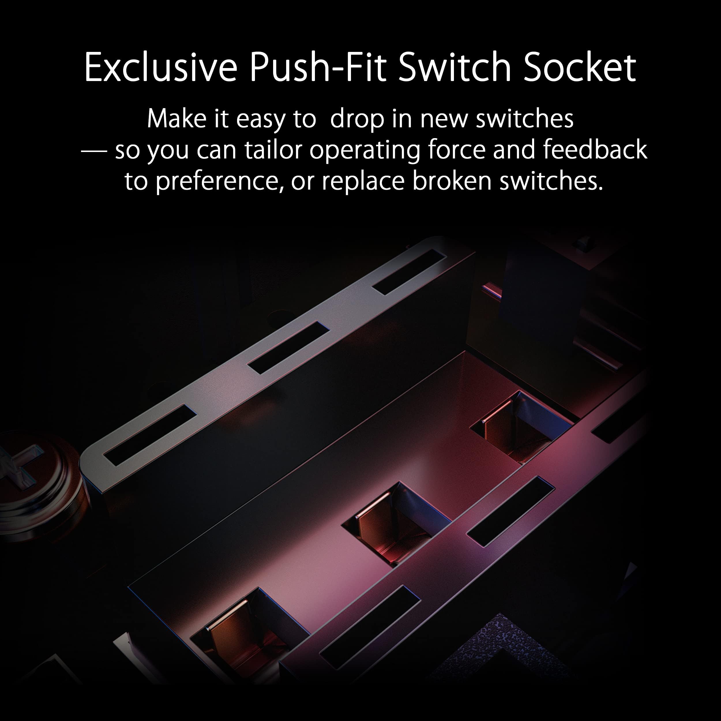 ASUS ROG Spatha X Wireless Gaming Mouse with Magnetic Charging Stand - 19,000 DPI, 12 Programmable Buttons, Hot Swap Switches, RGB Lighting - Perfect for FPS, MOBA & MMO Gaming - Black