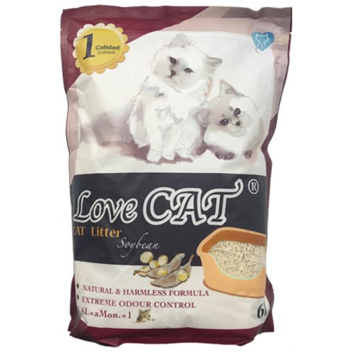 Premium Tofu Cat Litter - Natural Soybean Clumping Litter for Cats | Odor Control, Dust-Free & Eco-Friendly | Ideal for Multi-Cat Homes & Small Spaces