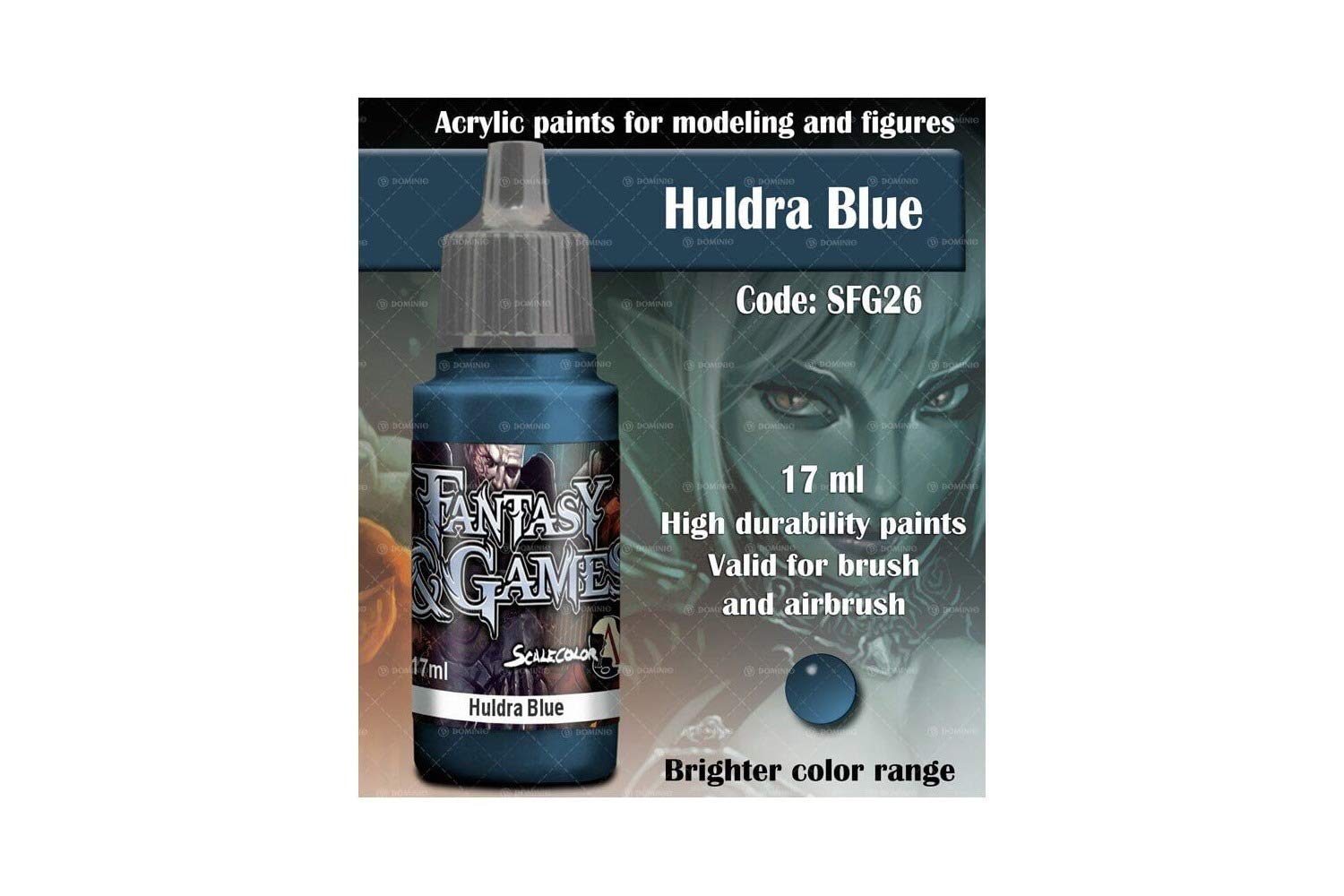 Huldra Blue 17ml Fantasy Perfume Oil - Enchanted Forest Scent for Roleplaying Games & Cosplay - Perfect for LARP, D&D, and Fantasy Themed Events