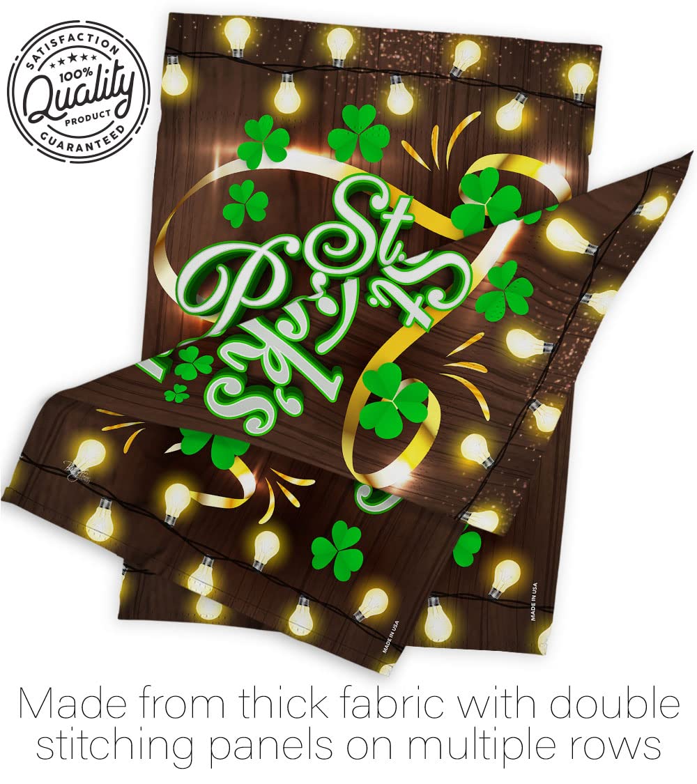 St Patrick's Day Decor Flags Set - House & Garden for Spring