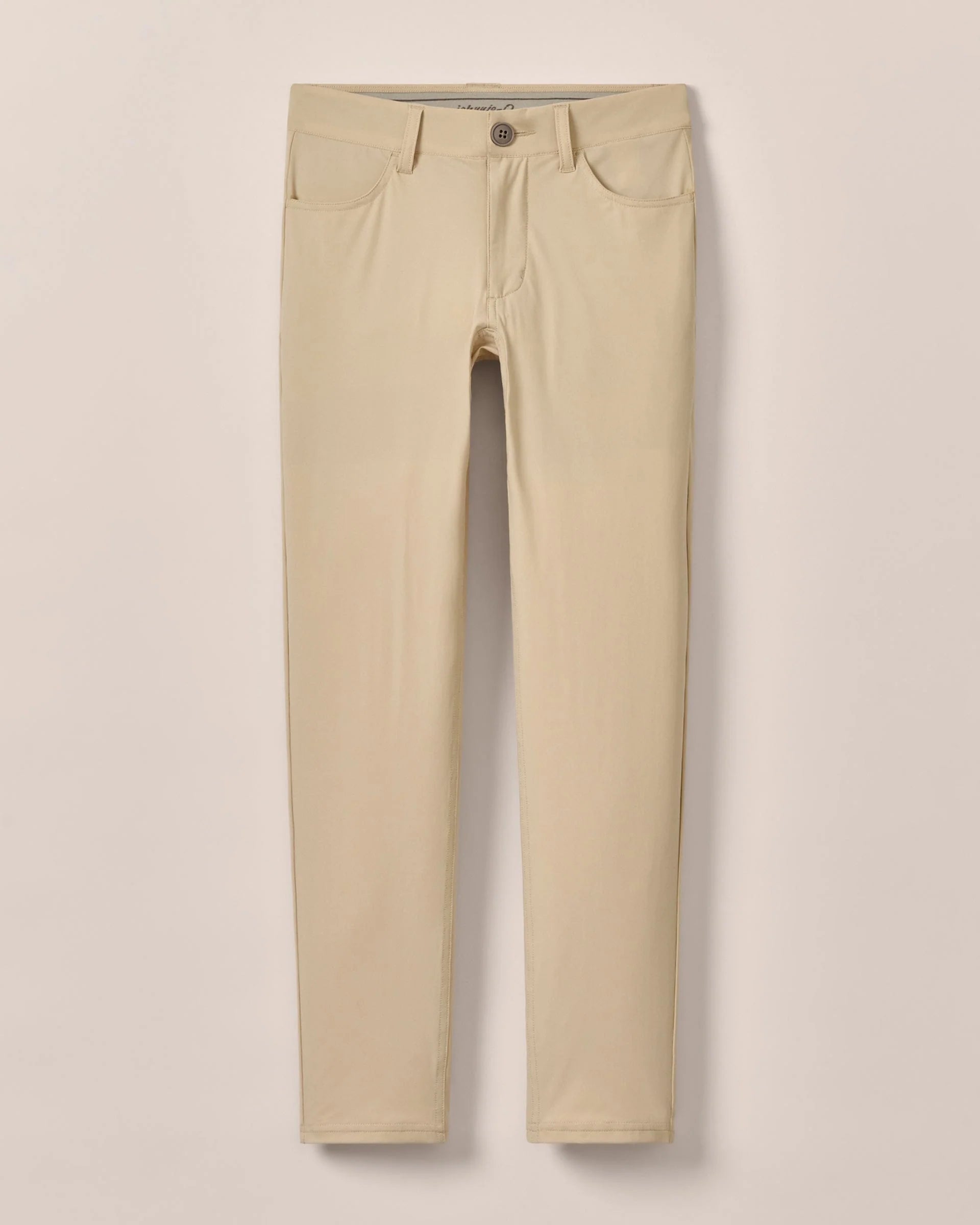 Johnnie O Fusion Pant for Men - Comfortable Stone-Colored Casual & Golf Pants - Perfect for Work, Travel & Outdoor Activities