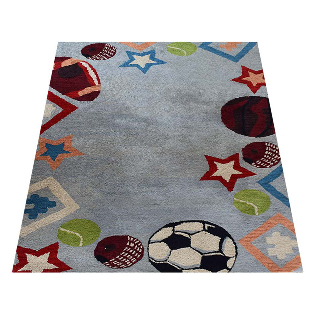 AdventureZone Hand Tufted Rug - Soft & Durable Non-Slip Area Rug for Living Room, Bedroom, Nursery - Perfect for Home Decor & Cozy Spaces