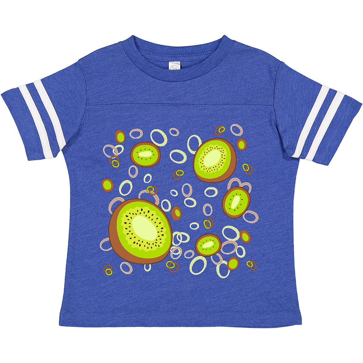 Inktastic Kiwi Fruit Party Toddler T-Shirt - Cute Fruit Print Cotton Tee for Boys & Girls - Perfect for Birthday Parties, Playdates & Summer Outfits