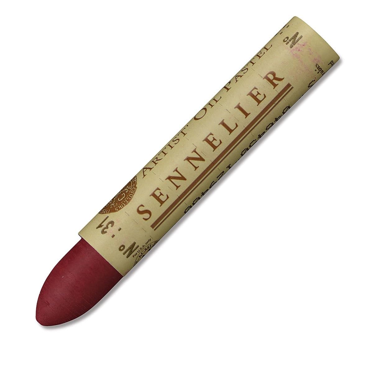 Sennelier Oil Pastel - Ruby Red | Professional Artist Quality Soft Pastels for Drawing & Painting | Perfect for Sketching, Blending & Layering Techniques