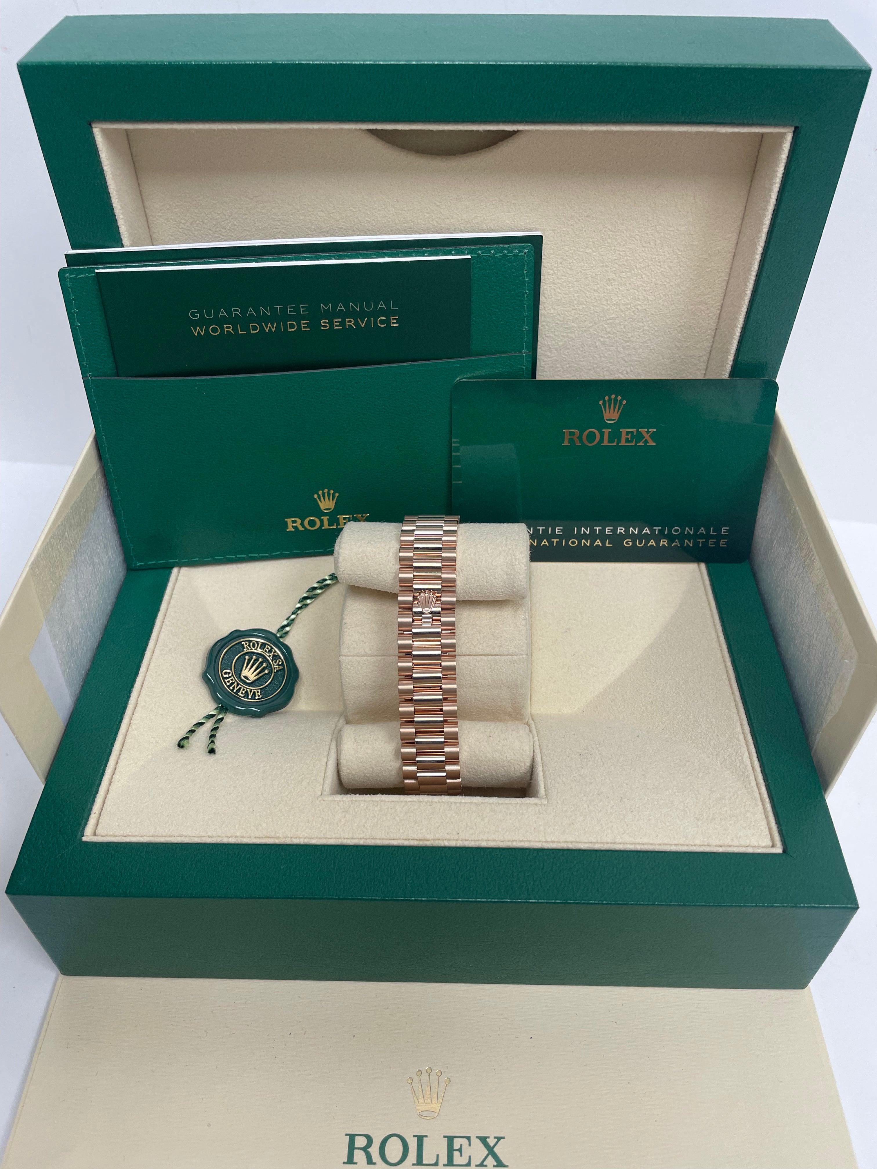 Luxury Rolex Everose Gold Datejust 31 Watch with Diamond Bezel & Rhodium Diamond Dial - President Bracelet (Ref 278285RBR) | Perfect for Special Occasions, Gifts & Investment