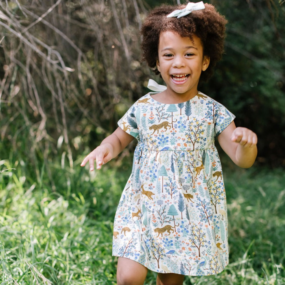 Fable Women's Summer Picnic Dress - Floral Flowy Sundress for Outdoor Gatherings, Garden Parties & Beach Vacations