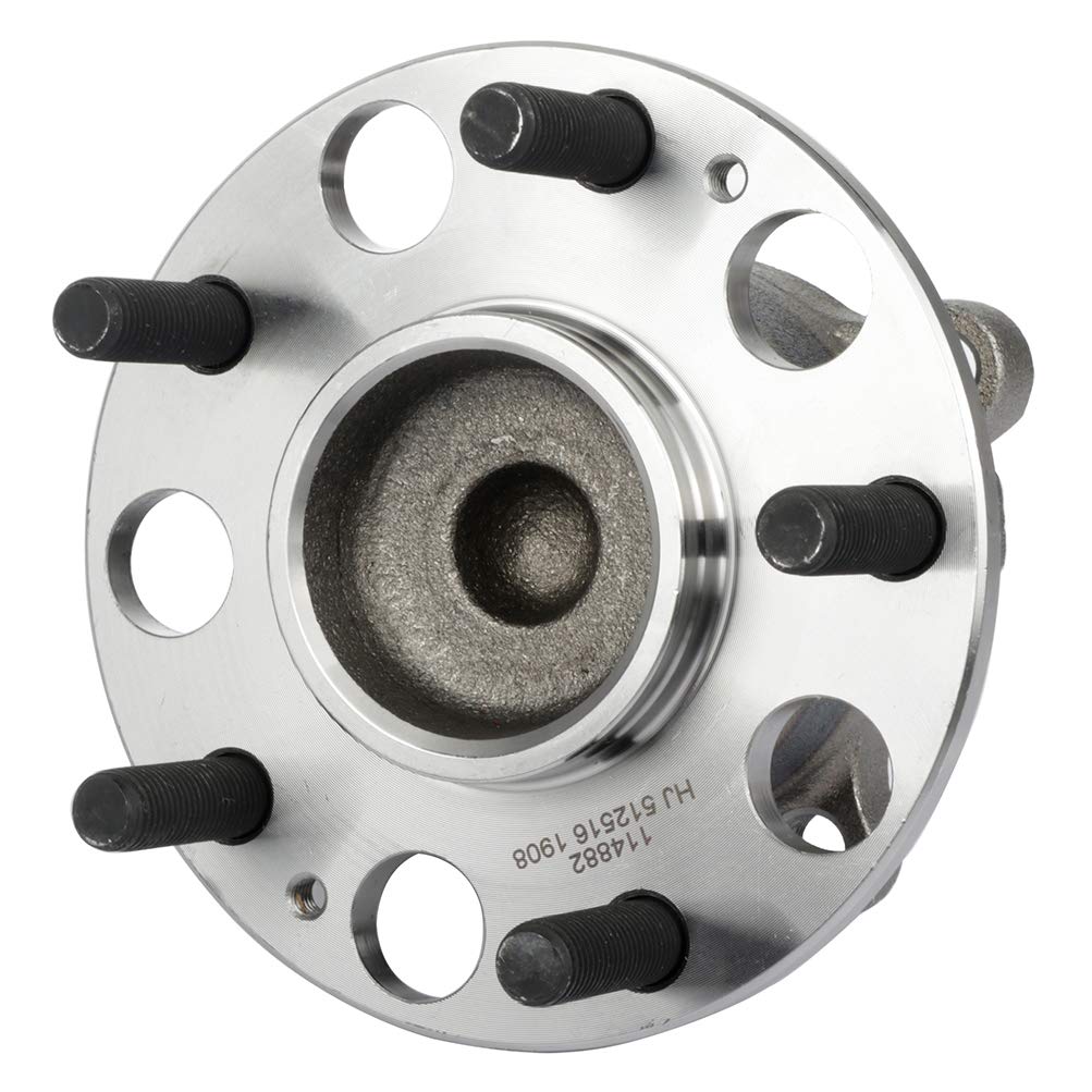Replaces 512516 Wheel Axle Bearing and Hub Assembly Compatible for 2013-2015 Honda Accord Rear 5 Lug ABS Wheel Hub Bearing Kit (2 PCS) - Perfect for DIY Car Repairs and Maintenance