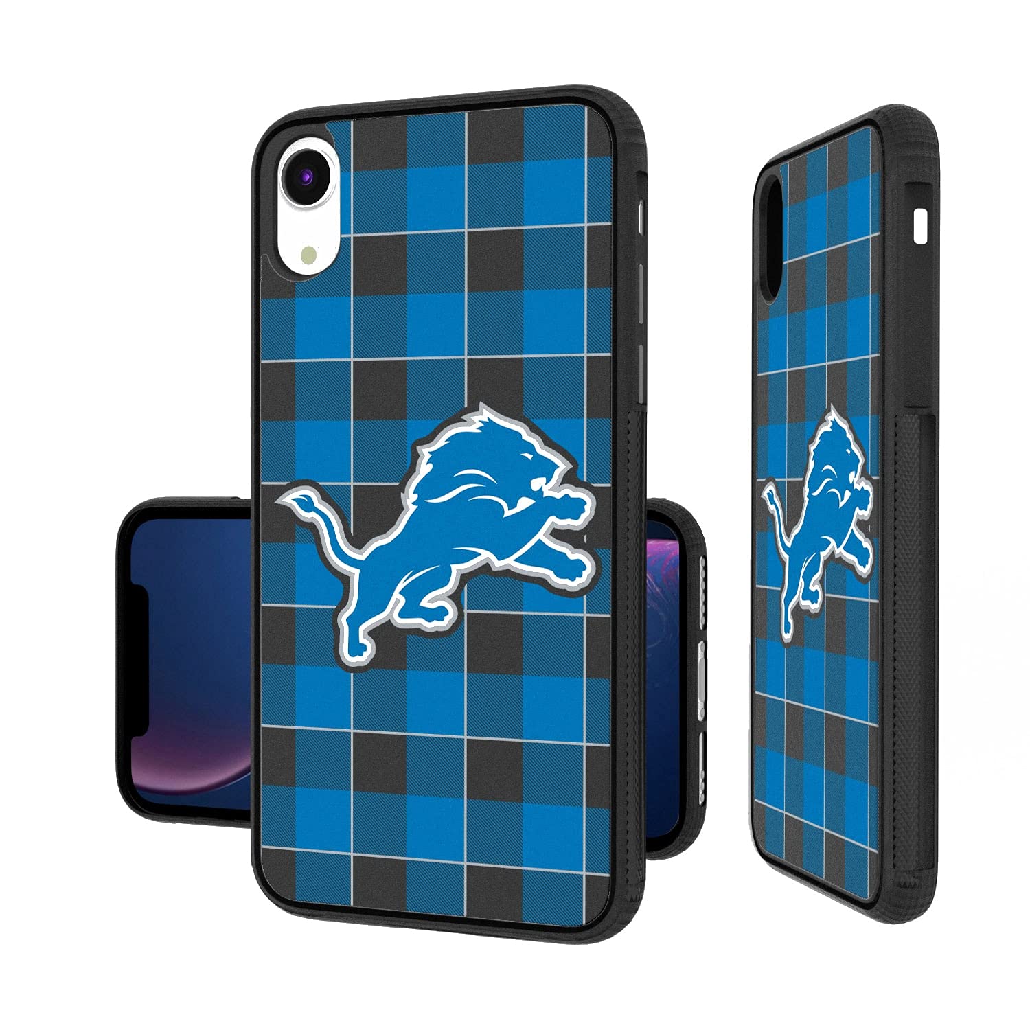 NFL Team Plaid Design iPhone Bumper Case - Durable Protective Cover for iPhone 13/14/15 Pro Max | Perfect for Game Day, Tailgating & Football Fan Gifts