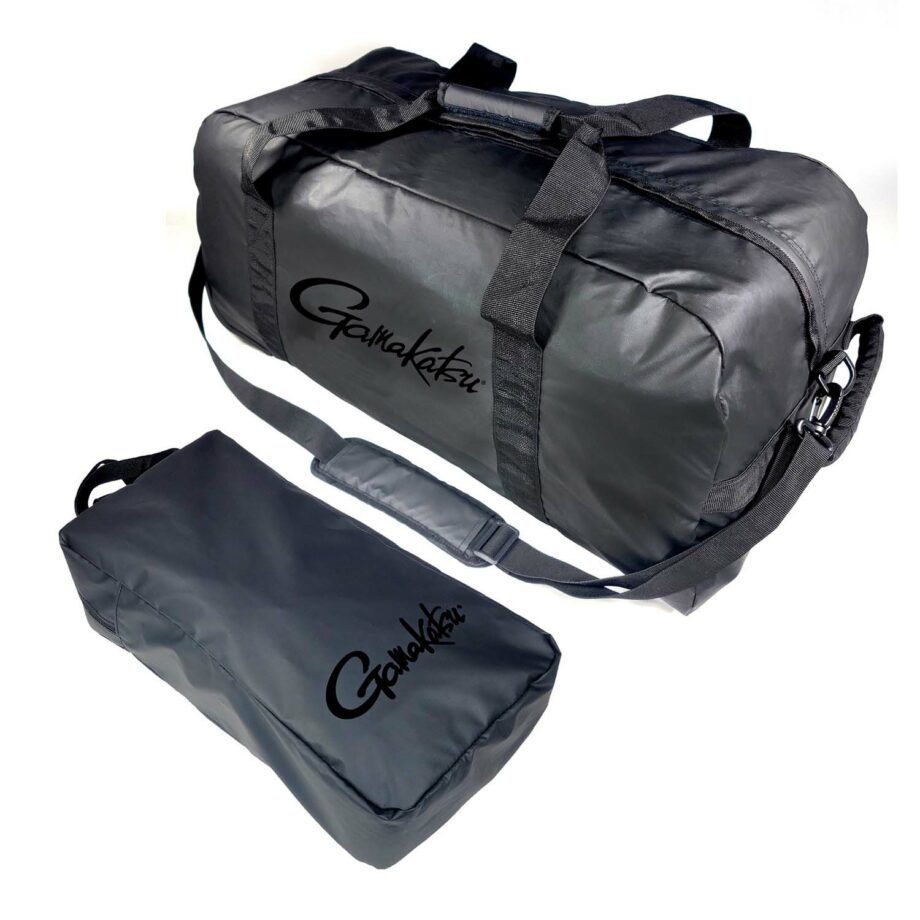 Gamakatsu Rolling Gear Duffel 90L - Waterproof Large Capacity Fishing Travel Bag for Camping, Hiking & Outdoor Adventures