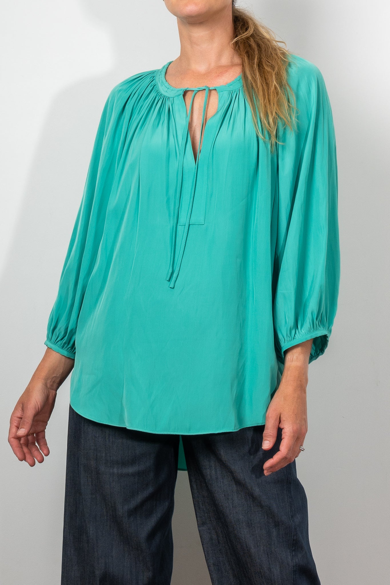 Mela Purdie Artisan Blouse Mache - Handmade Bohemian Top for Women | Perfect for Casual Wear, Date Nights & Summer Outfits