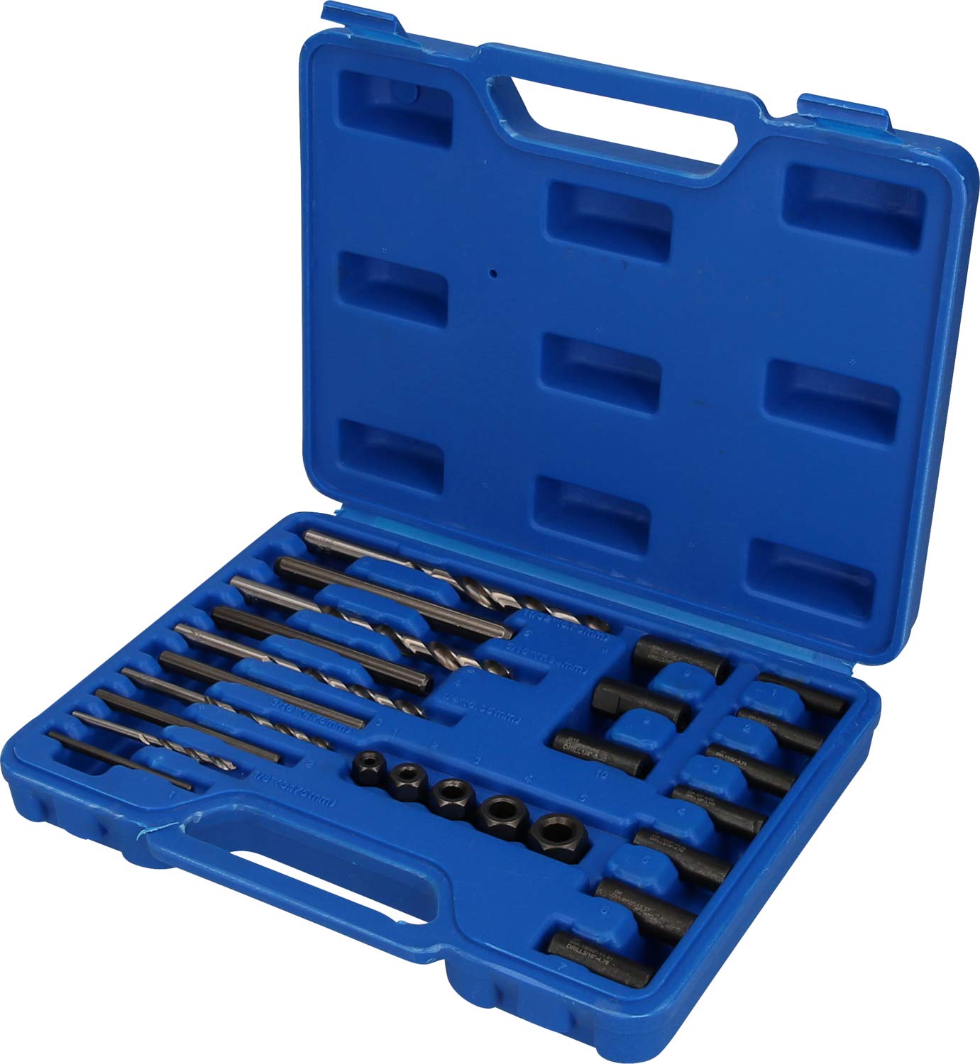 BT541900 Screw Extractor Set 25pcs - Easy Broken Bolt Removal for DIY & Auto Repair
