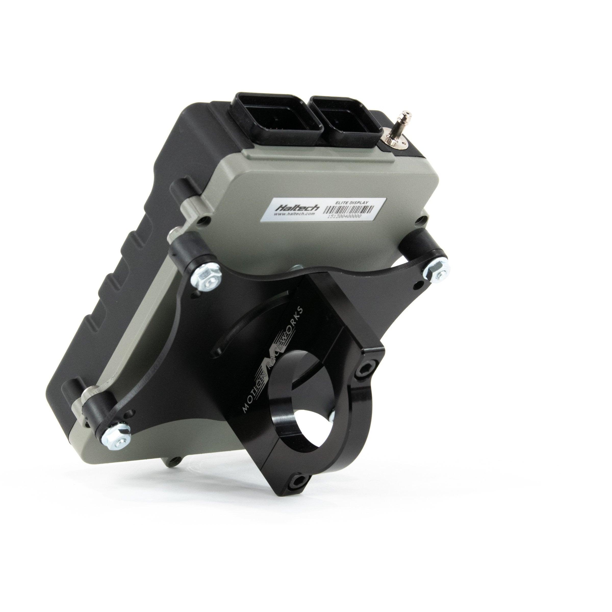 Haltech Swiveling ECU Roll Bar Mount for Elite 550 thru 2500 & VMS 18 10014 - Universal Performance Car Mounting Bracket for Racing & Off-Road Vehicles