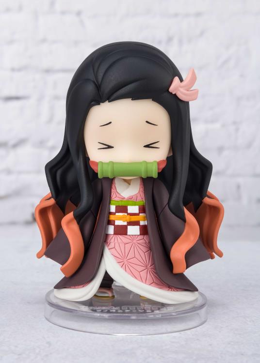 Bandai Figuarts Mini #052 Demon Slayer Kimetsu no Yaiba Nezuko Kamado Action Figure - Anime Collectible for Fans, Display & Gift for Cosplay Enthusiasts