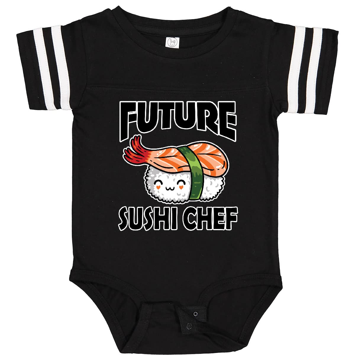 Inktastic Future Sushi Chef Baby Bodysuit - Cute Infant Onesie for Boys & Girls - Perfect for Cooking Enthusiasts & Japanese Food Lovers