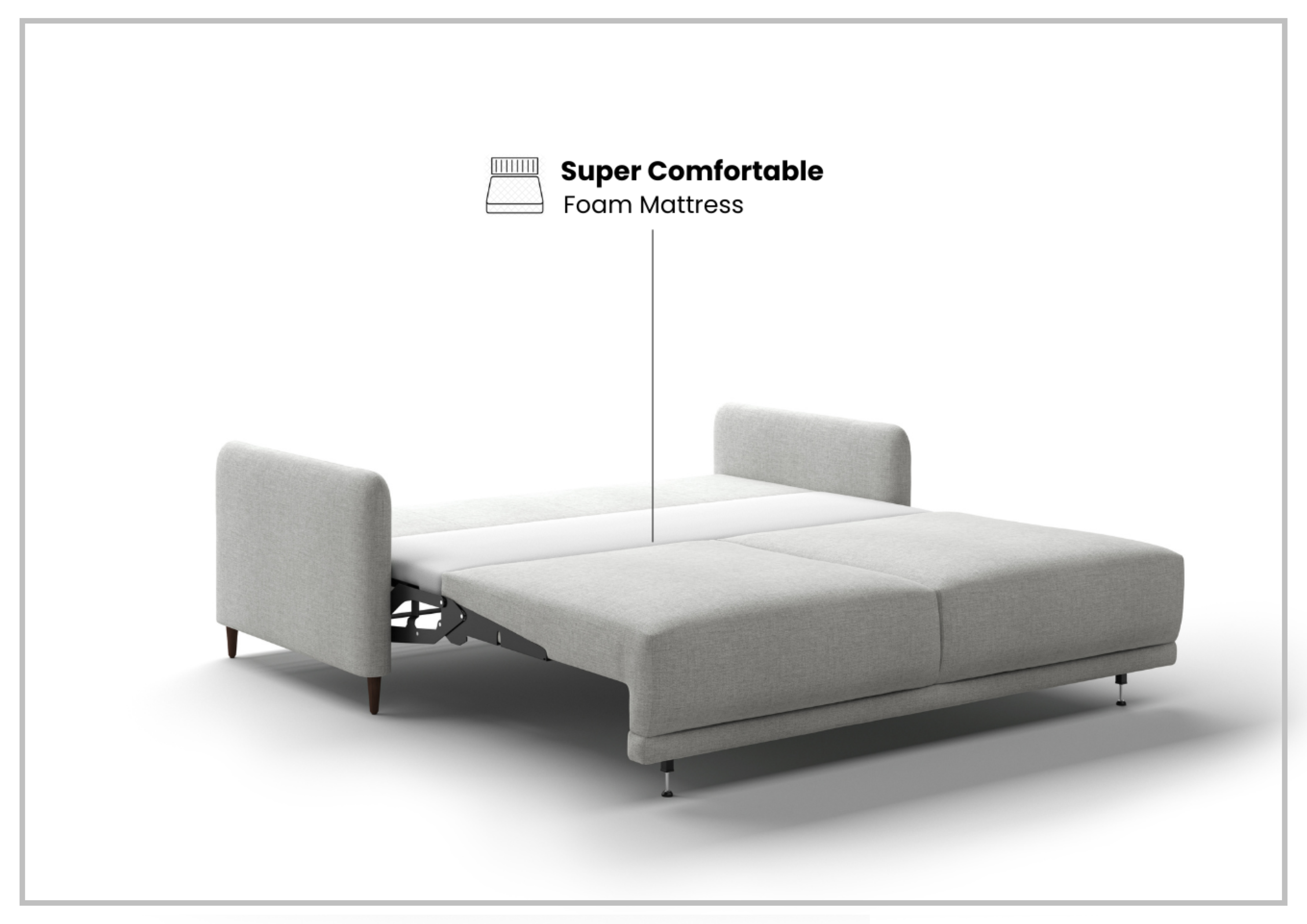Luonto Haven Hybrid Deluxe King & Queen Size Mattress - Premium Comfort for Back, Side & Stomach Sleepers - Ideal for Master Bedroom, Guest Room & Apartment