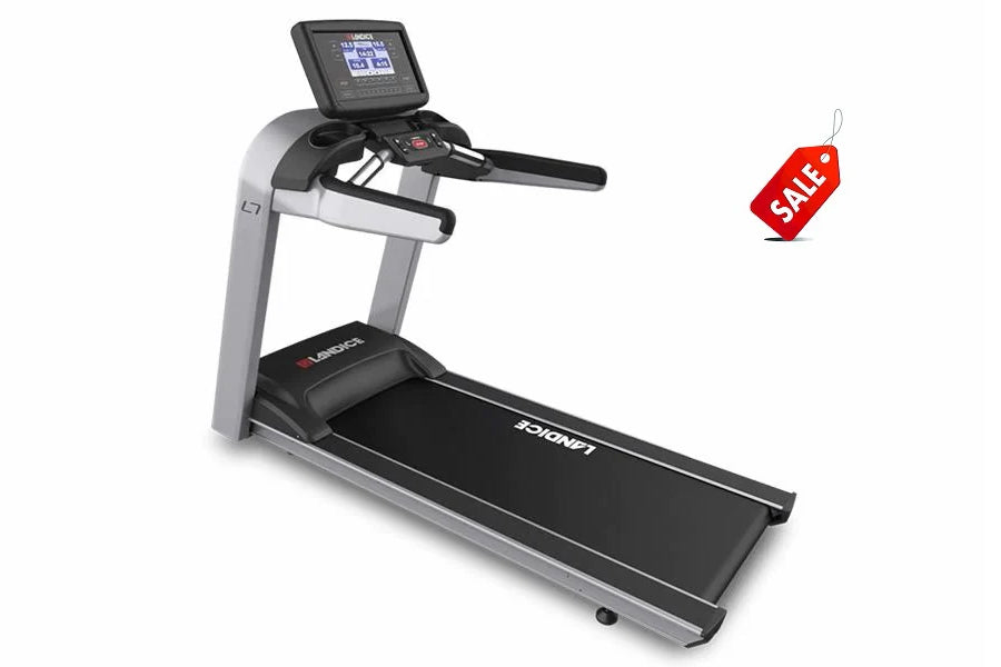 Landice L7 Professional Treadmill for Home Gym - Heavy Duty Running Machine with Cushioned Deck - Perfect for Cardio, Weight Loss & Fitness Training