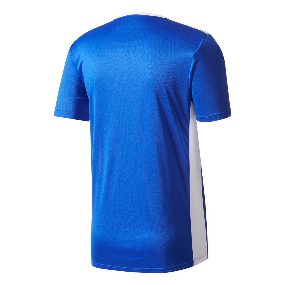 Adidas Youth Entrada 19 Soccer Jersey - Blue & White Replica Team Shirt for Kids & Teens - Perfect for Games, Training & Fan Support