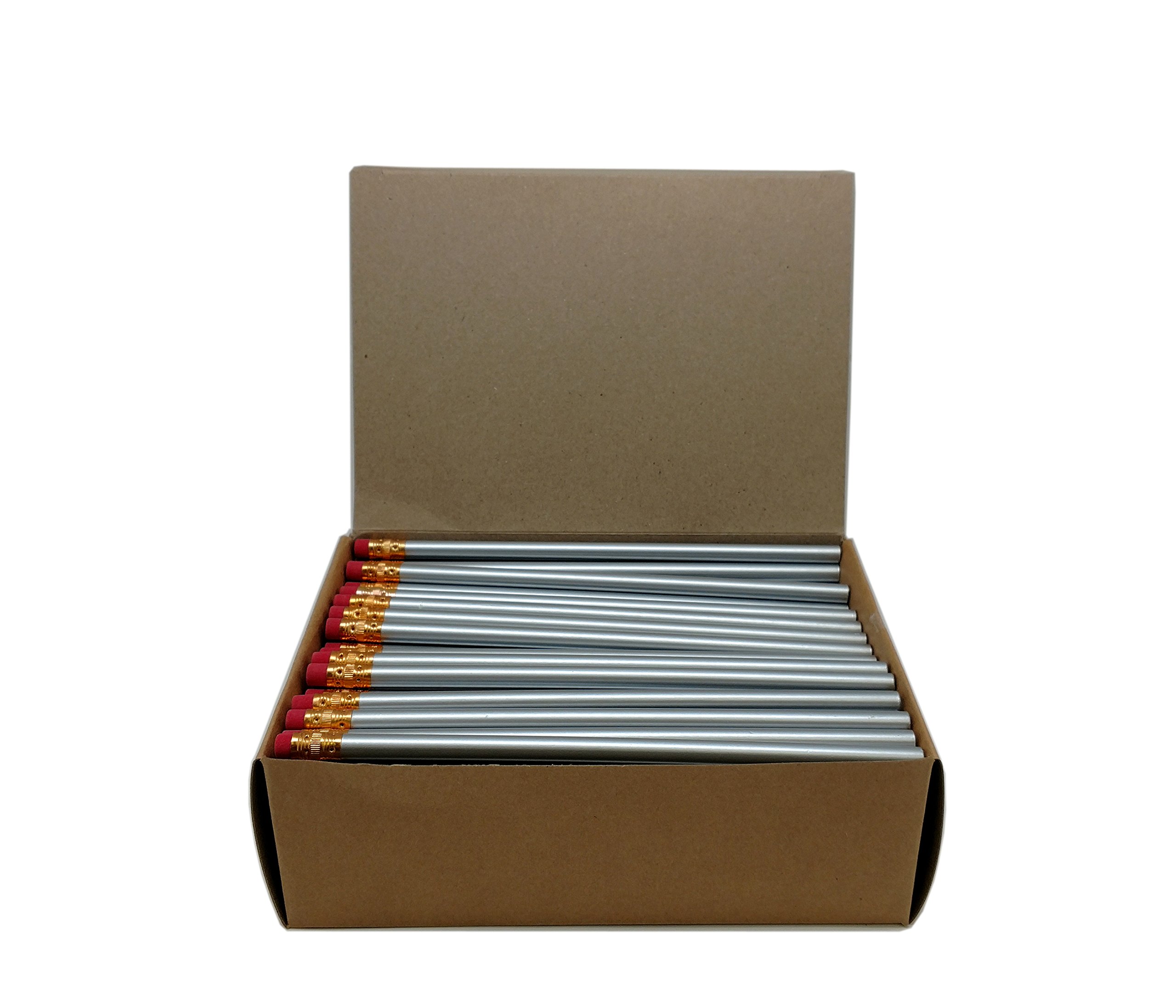 Impex Round Wood #2 HB Pencils - Bulk Pack of 144 (1 Gross) - 20+ Colors & Neon Styles - Perfect for Classroom, Office & Art Supplies